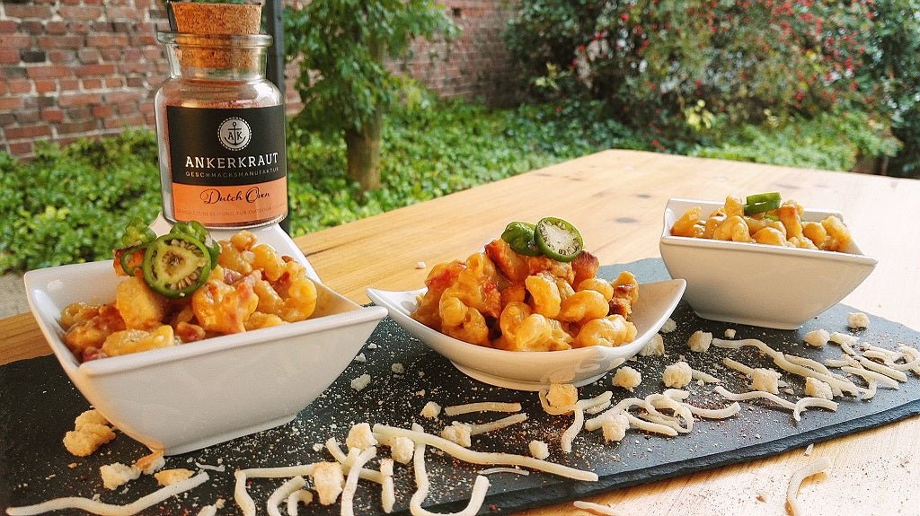 REZEPT: Mac'n'Cheese aus dem Dutch Oven - Grillstar.de