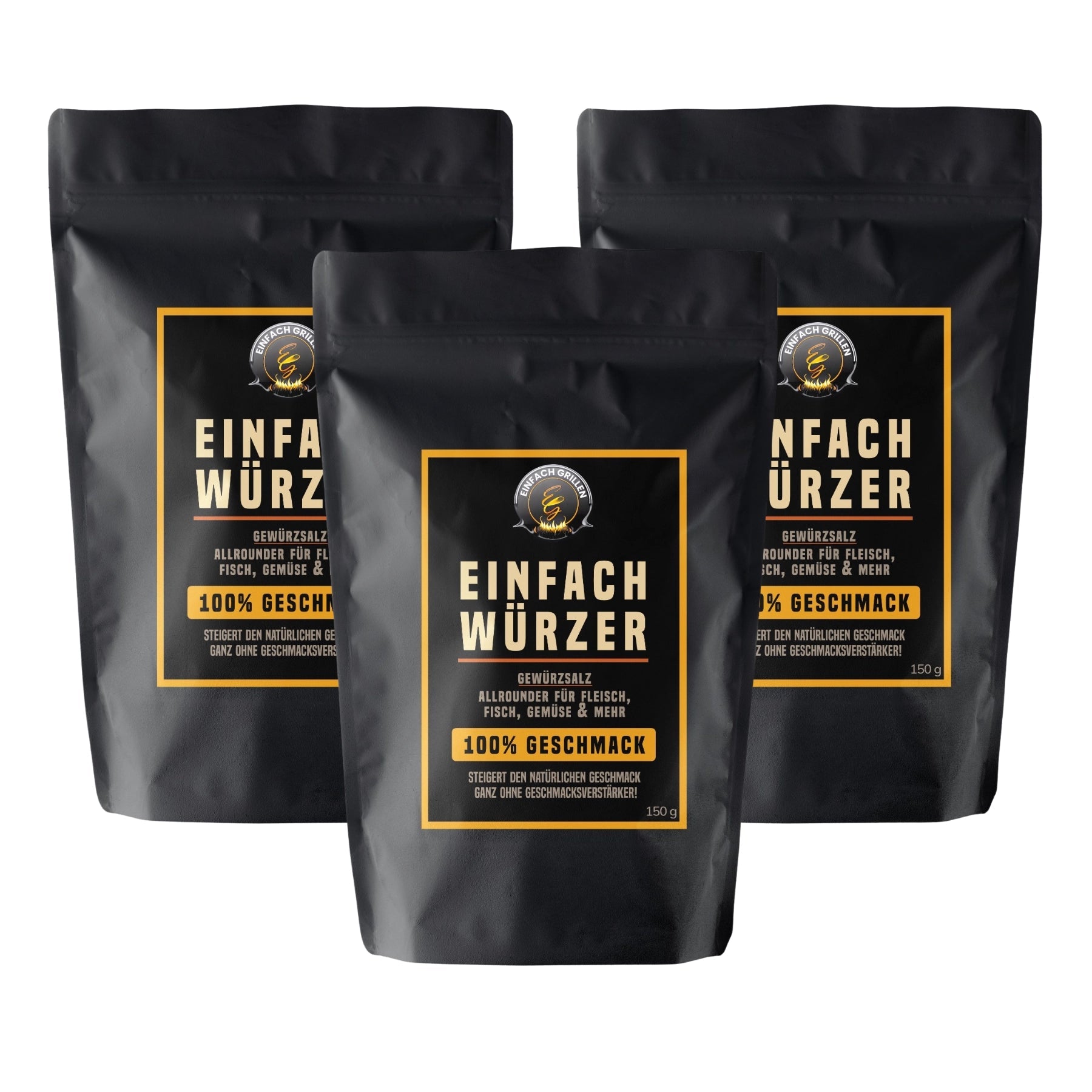 3er Set | Einfach Grillen - Einfach Würzer Gewürzsalz - Grillstar.de3er Set | Einfach Grillen - Einfach Würzer GewürzsalzGewürzsalzBABOSSAGrillstar.de