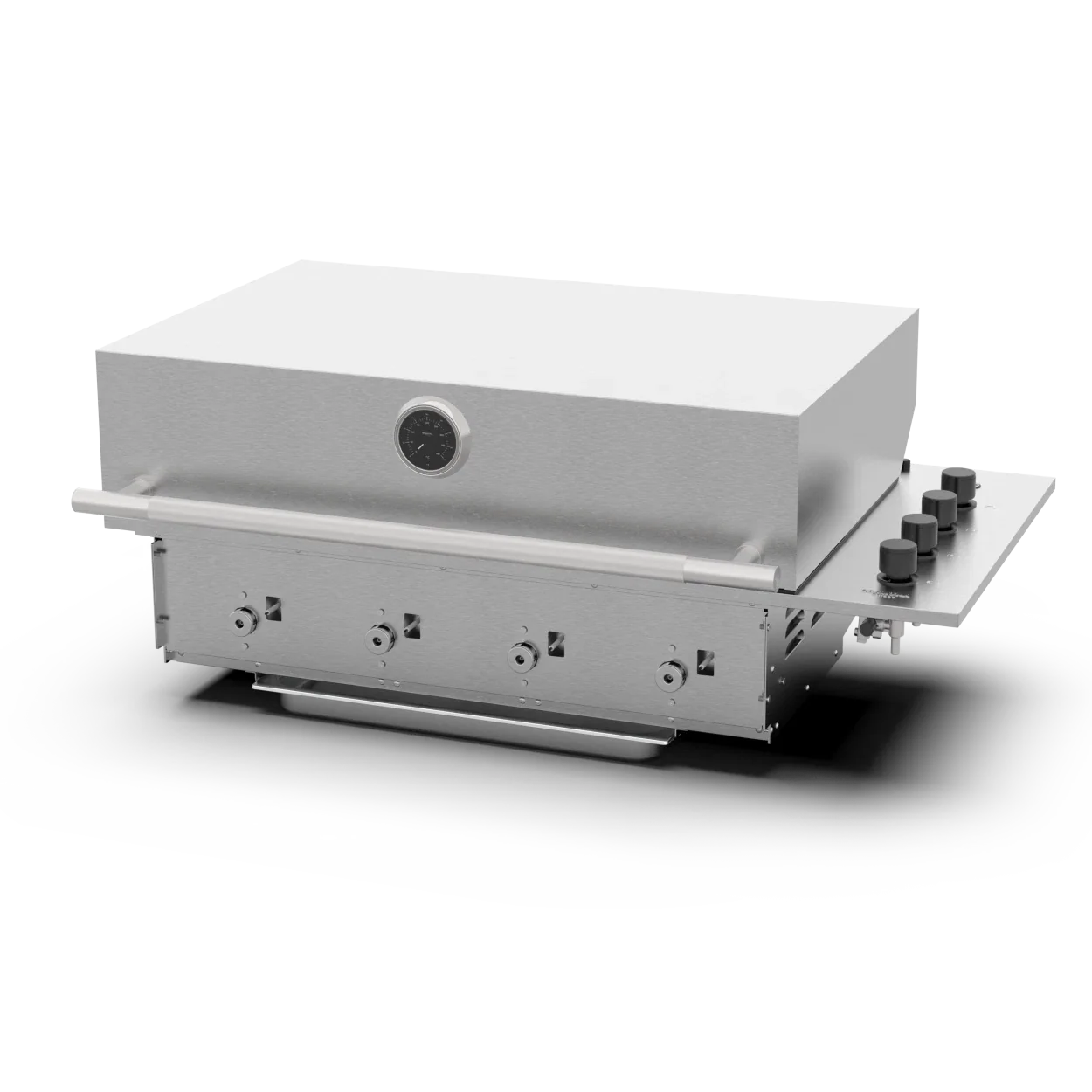 Brabura Box-Q-Einbaugrill 4-Brenner Edelstahl