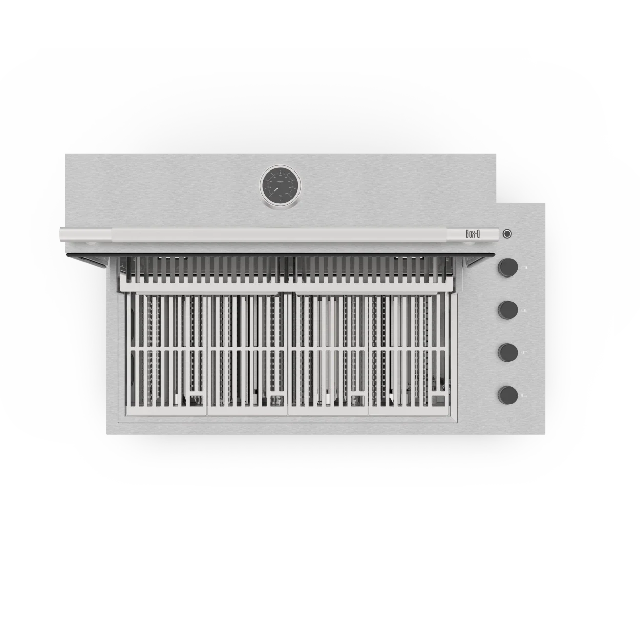 Brabura Box-Q-Einbaugrill 4-Brenner Edelstahl