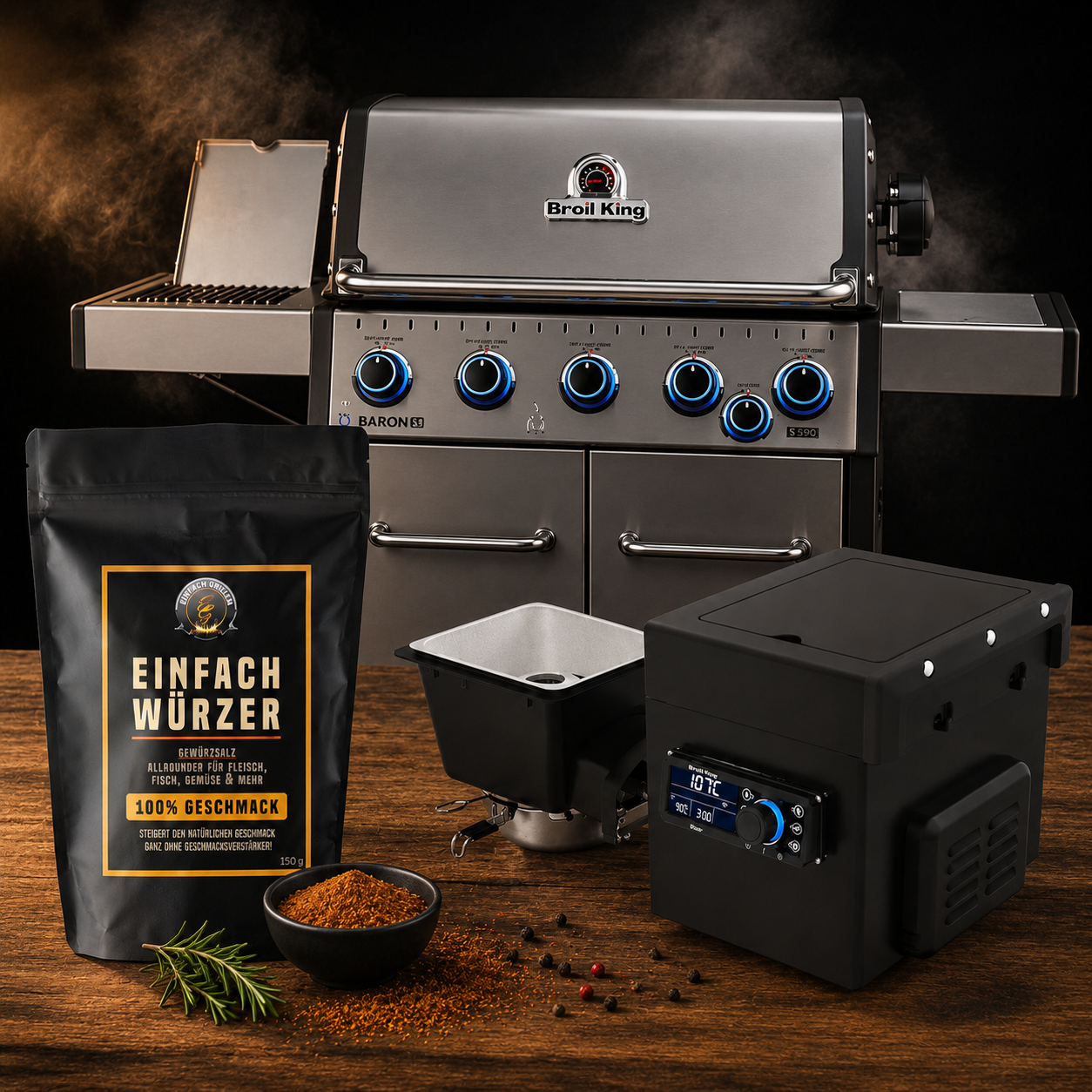 Broil King Baron S 590 IRX | Einfach Grillen Bundle