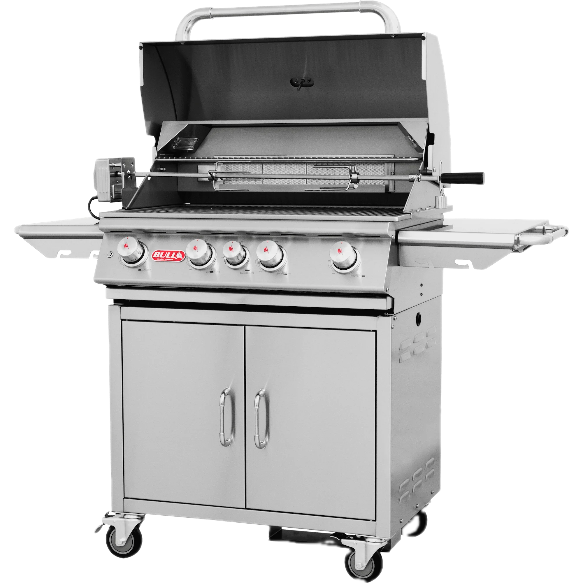 Produktbild Bull Angus Gasgrill mit offenem Deckel