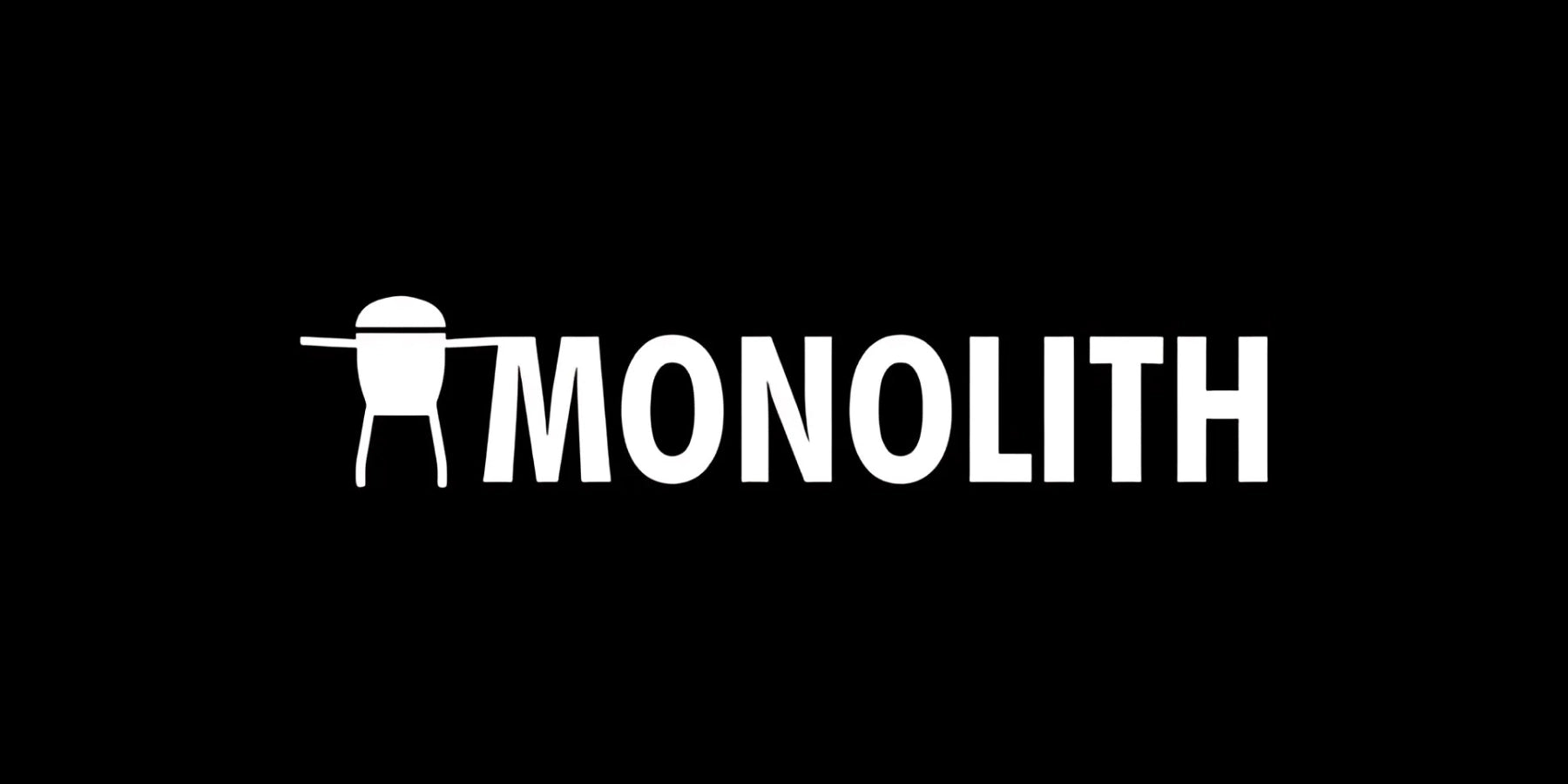 Monolith Logo weiß