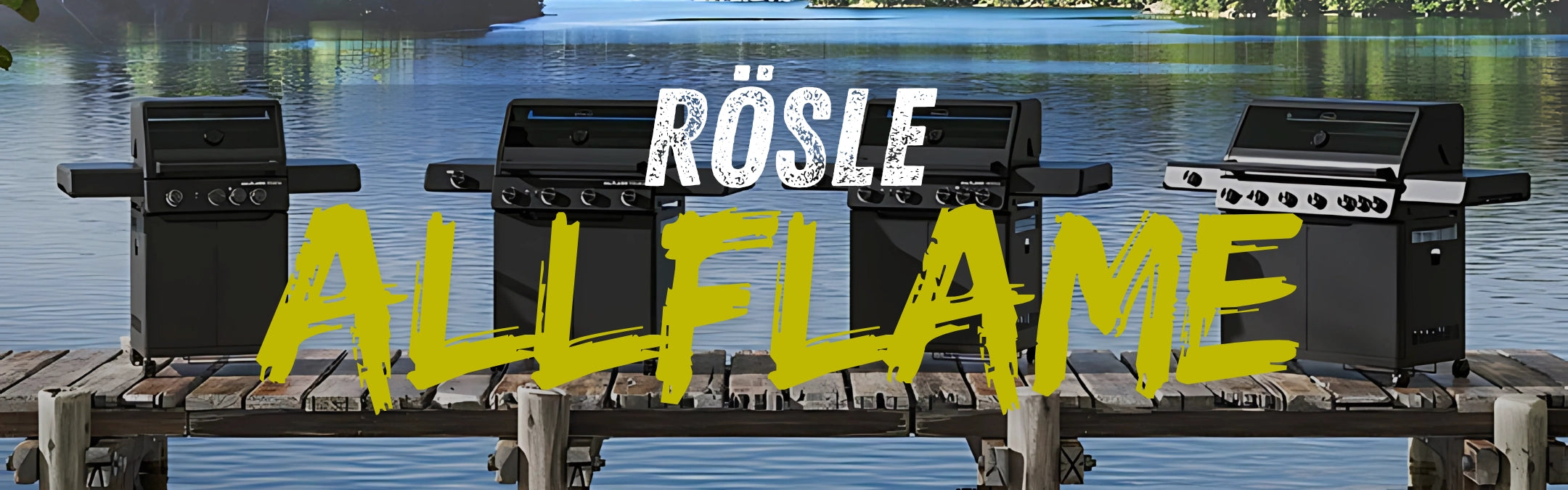 Rösle AllFlame Grill Serie Banner Desktop