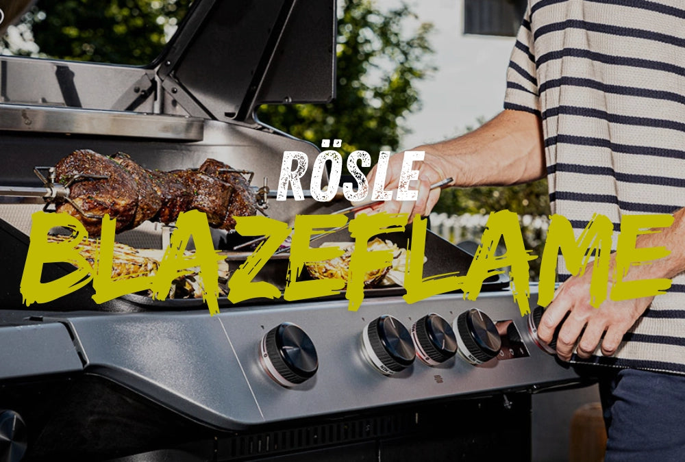 Rösle Blazeflame Grill Serie Banner mobile