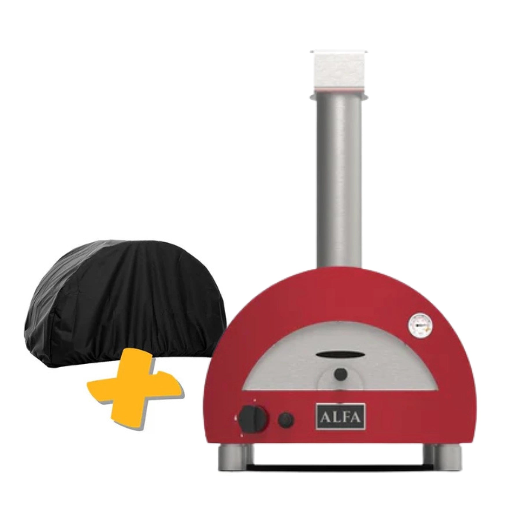 Alfa Portable inkl. Abdeckhaube, Rot - Grillstar.deAlfa Portable inkl. Abdeckhaube, RotGrillbundleAlfa ForniGrillstar.de