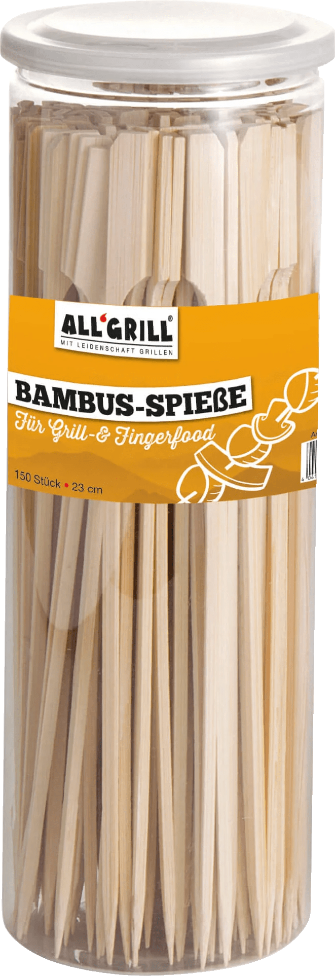 All`Grill Bambus Spieße, 150Stk. 23cm - Grillstar.deAll`Grill Bambus Spieße, 150Stk. 23cmALL'GRILLGrillstar.de98164041571098160