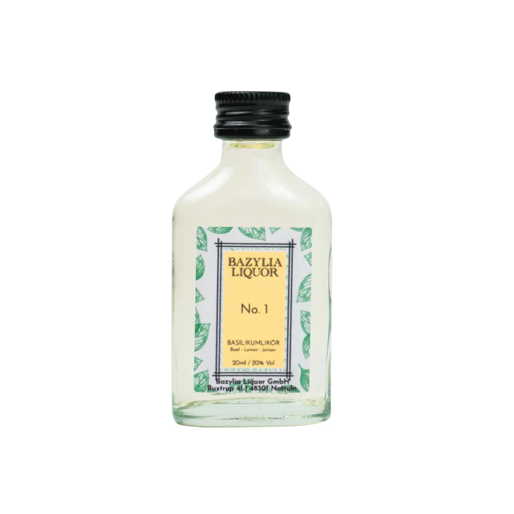 Bazylia Liquor No.1 Basilikumlikör, 20 ml, 20 % Vol. - Grillstar.deBazylia Liquor No.1 Basilikumlikör, 20 ml, 20 % Vol.LikörBazylia LiquorGrillstar.de