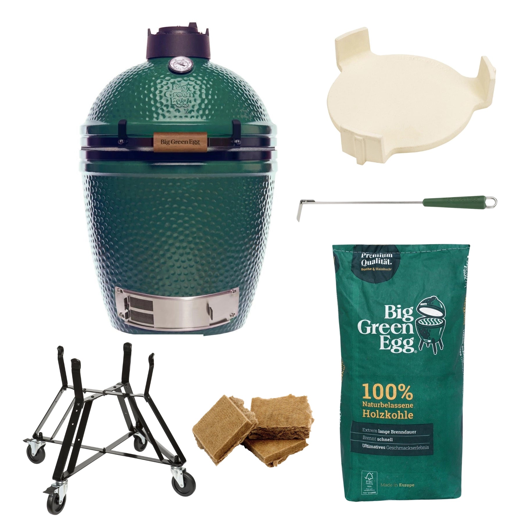 Big Green Egg Medium Starter - Set - 50 Jahre Edition! - Grillstar.deBig Green Egg Medium Starter - Set - 50 Jahre Edition!GrillBig Green EggGrillstar.de