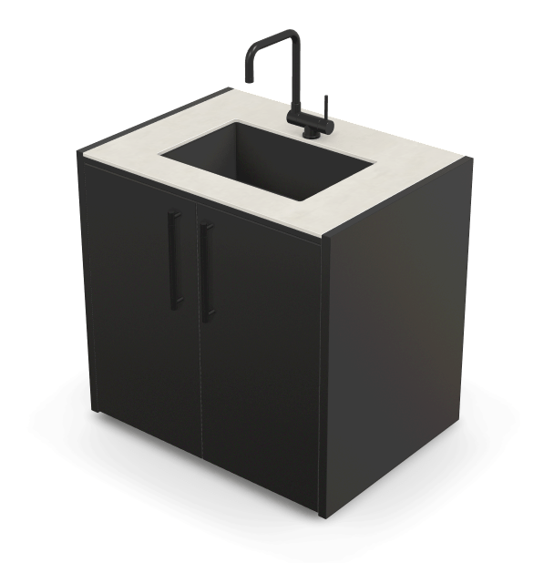 Brabura CT 90 Waschbeckenmodul - Grillstar.deBrabura CT 90 WaschbeckenmodulBraburaGrillstar.de