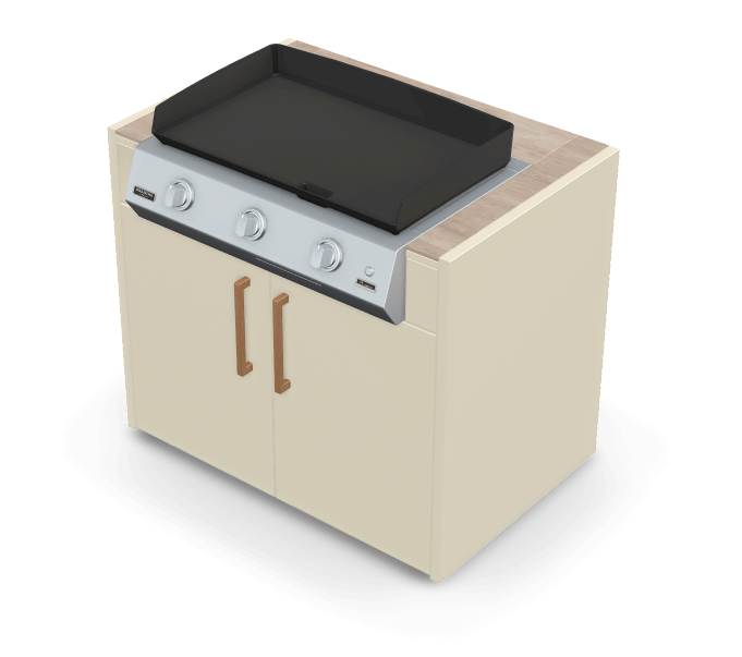 Brabura KC 100 Plancha Körper - Grillstar.deBrabura KC 100 Plancha KörperBraburaGrillstar.de