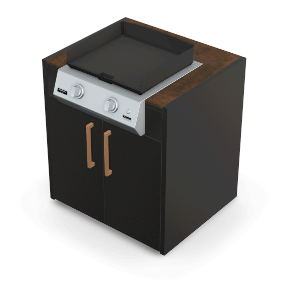 Brabura KC 80 Plancha Körper - Grillstar.deBrabura KC 80 Plancha KörperBraburaGrillstar.de