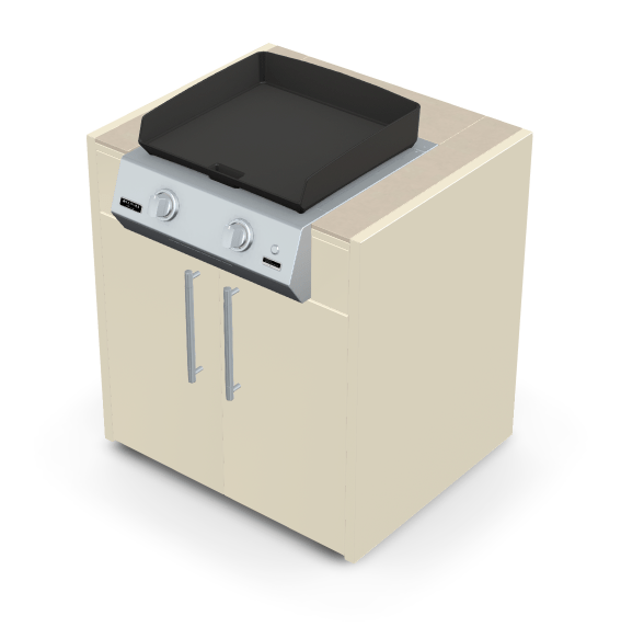 Brabura KC 80 Plancha Körper - Grillstar.deBrabura KC 80 Plancha KörperBraburaGrillstar.de