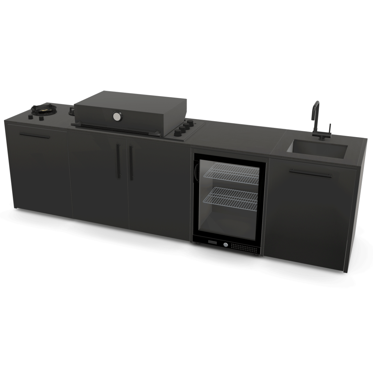 Brabura The Allrounder ONE All Black - Grillstar.deBrabura The Allrounder ONE All BlackBraburaGrillstar.de