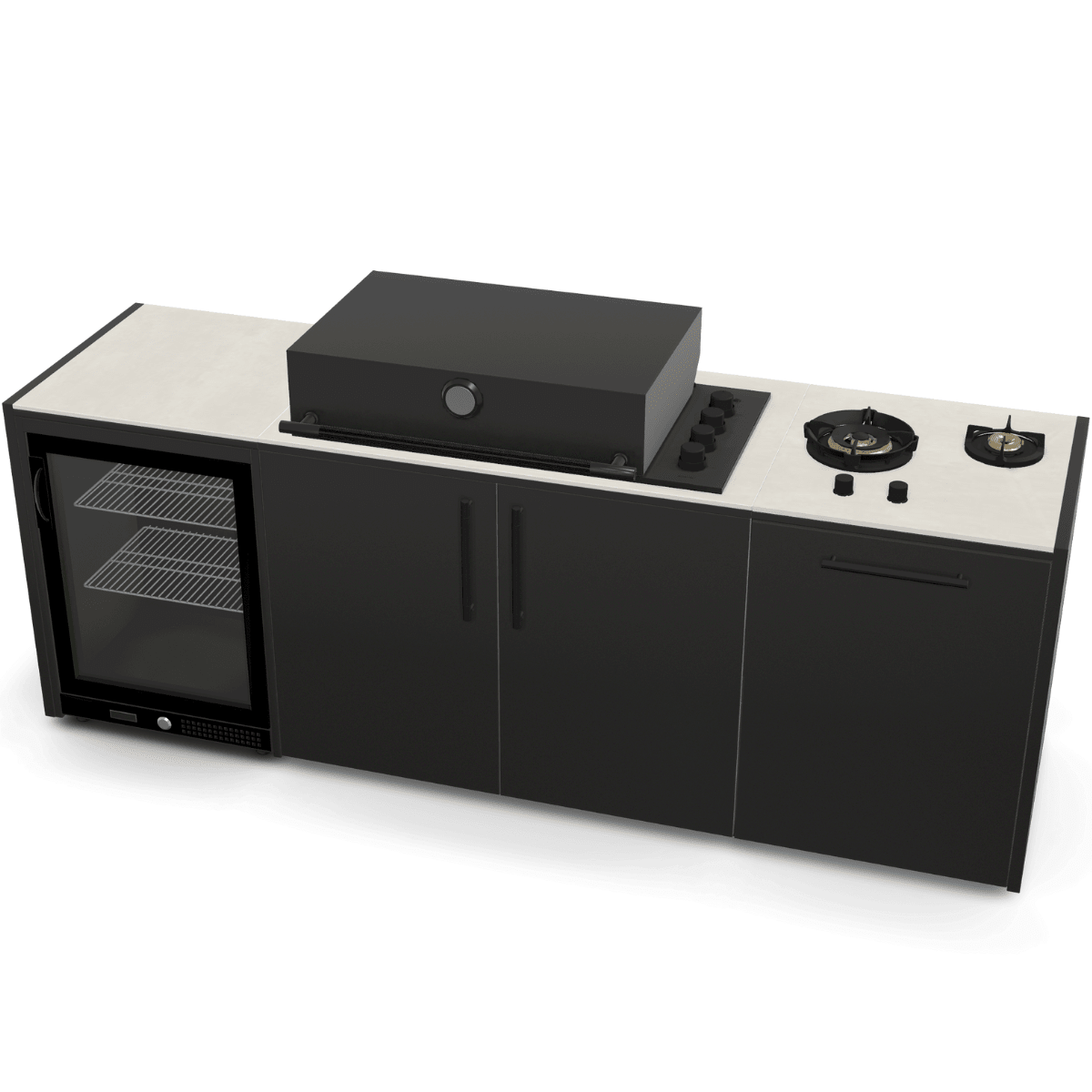 Brabura The Backyard ONE Black & White - Grillstar.deBrabura The Backyard ONE Black & WhiteBraburaGrillstar.de