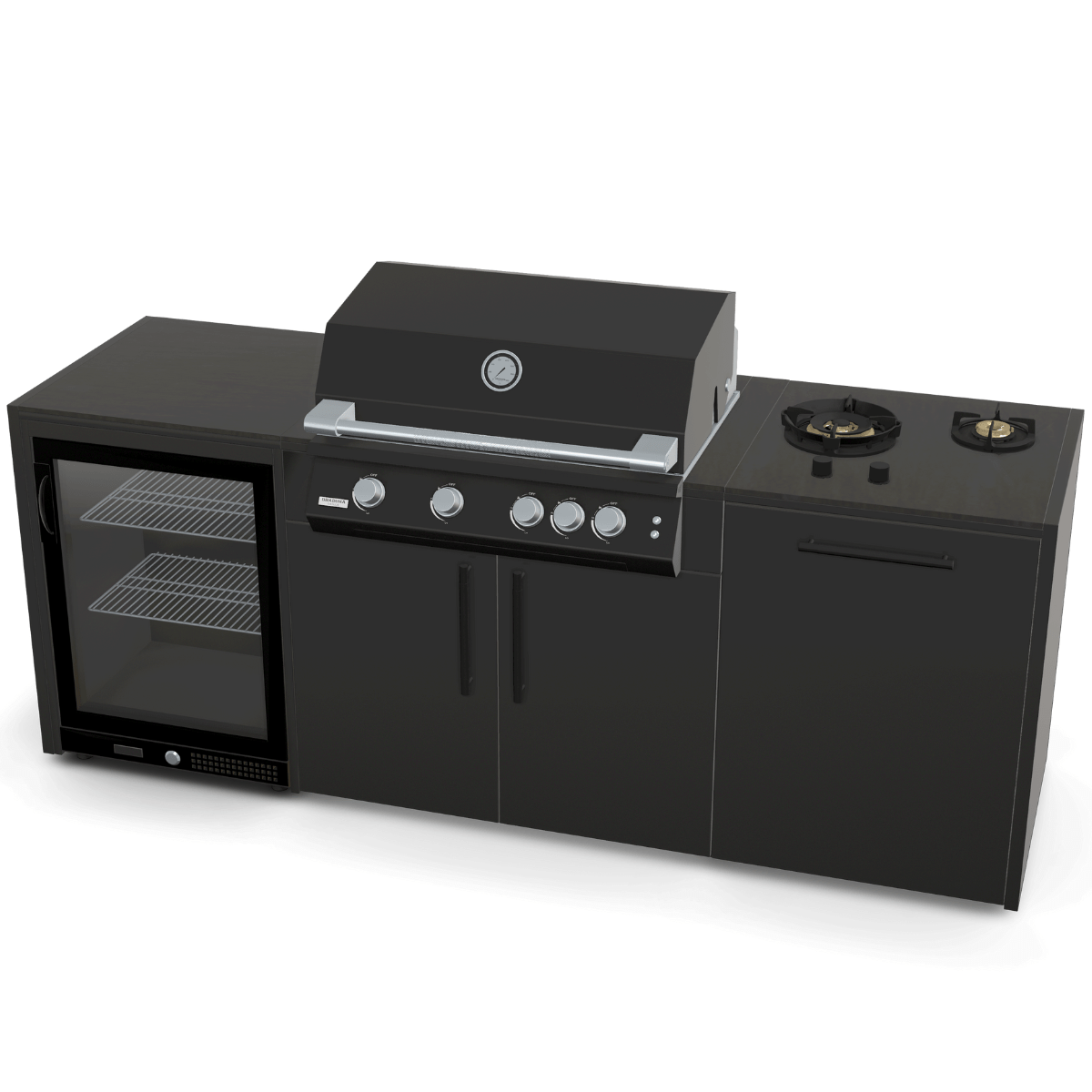 Brabura The Urban ONE All Black - Grillstar.deBrabura The Urban ONE All BlackBraburaGrillstar.de