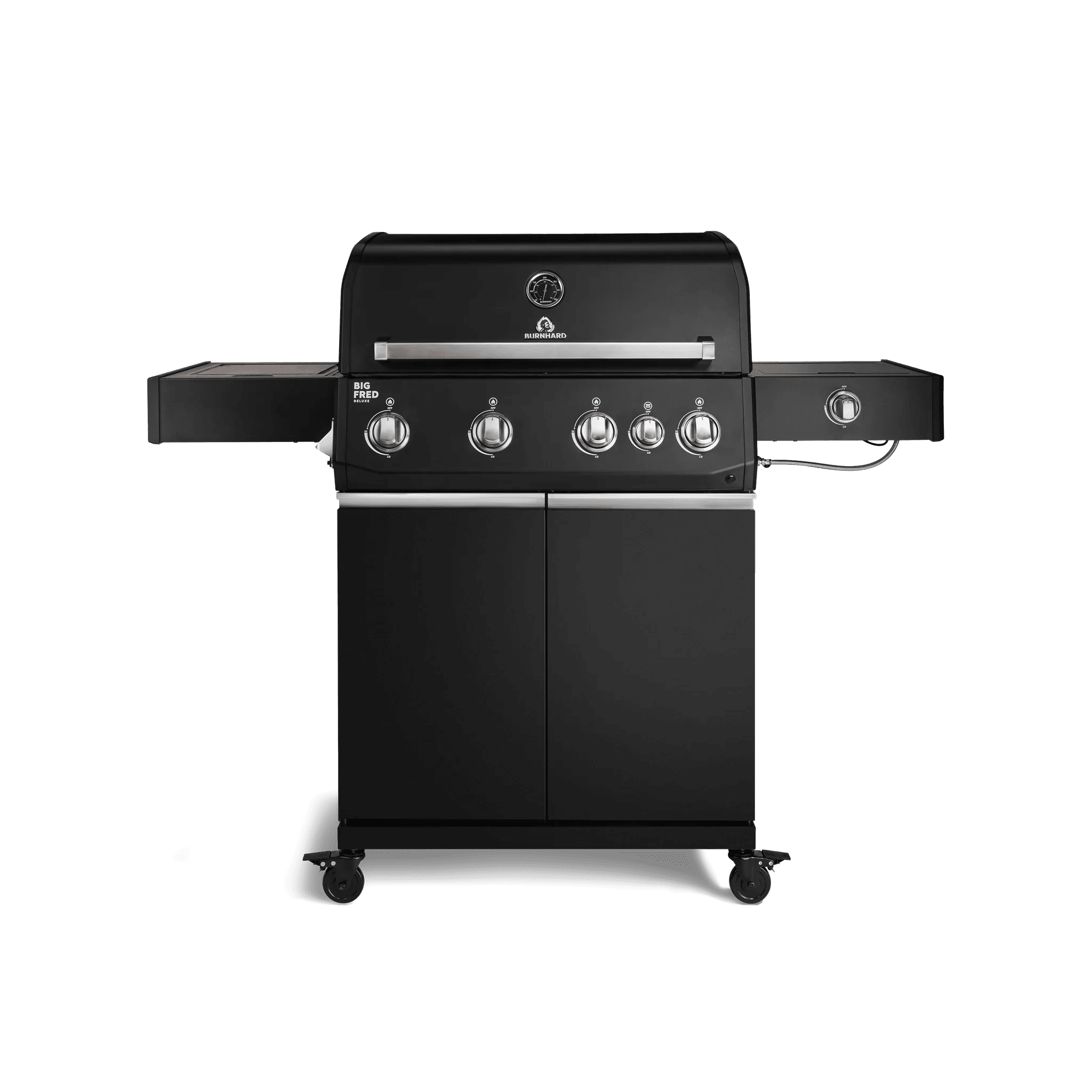 Burnhard Big FRED Deluxe Gasgrill Black Edition 4 - Brenner mit Gusseisenrost Series 4 - Grillstar.deBurnhard Big FRED Deluxe Gasgrill Black Edition 4 - Brenner mit Gusseisenrost Series 4BurnhardGrillstar.de