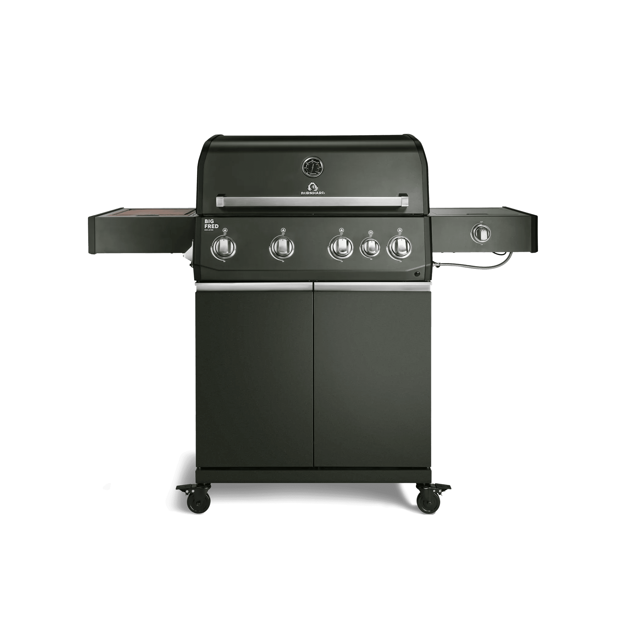 Burnhard Big FRED Deluxe Gasgrill Green Edition 4 - Brenner mit Edelstahlrost Series 4 - Grillstar.deBurnhard Big FRED Deluxe Gasgrill Green Edition 4 - Brenner mit Edelstahlrost Series 4BurnhardGrillstar.de