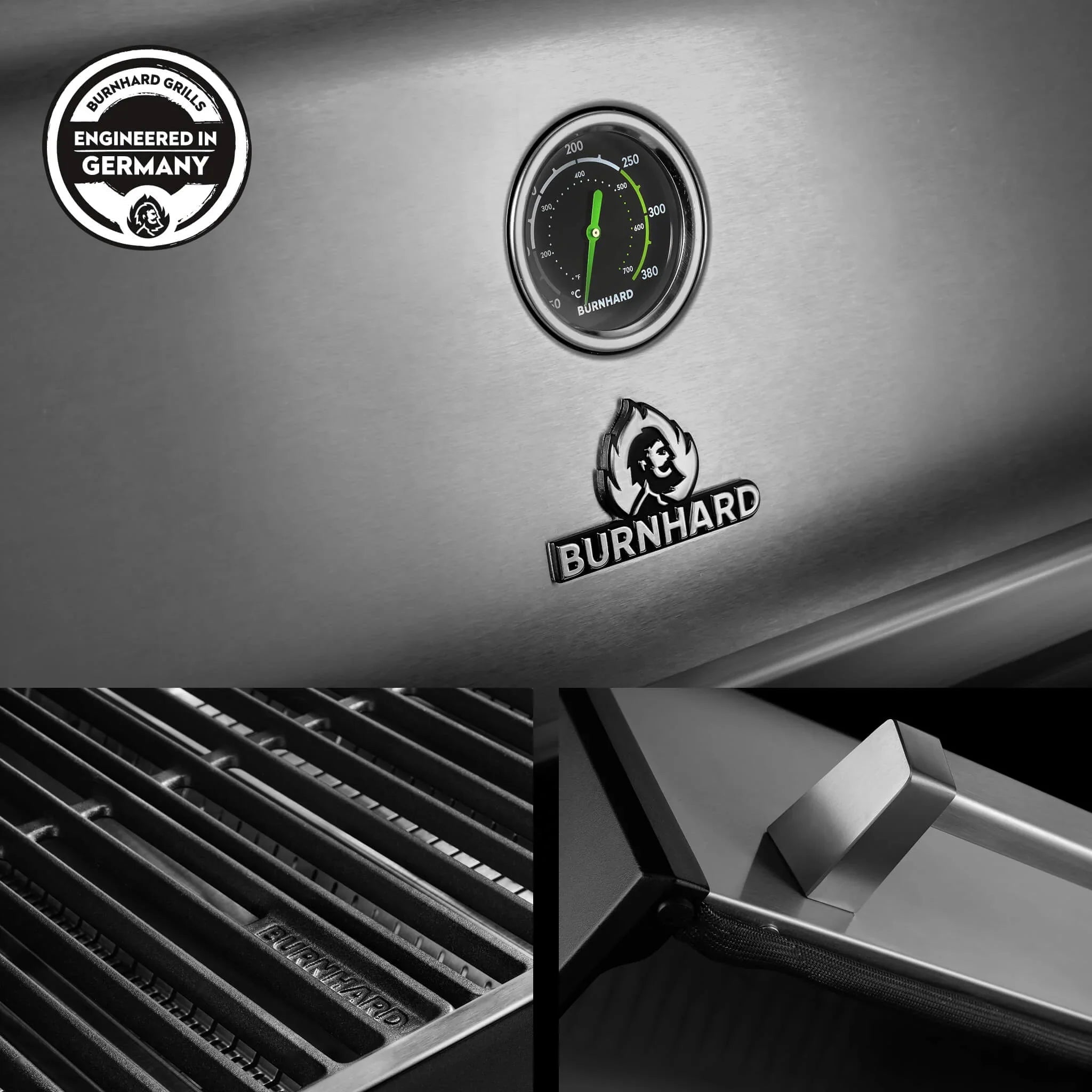 Burnhard Fat FRED Deluxe Gasgrill 6 - Brenner Edelstahl mit Edelstahlrost Series 4 - Grillstar.deBurnhard Fat FRED Deluxe Gasgrill 6 - Brenner Edelstahl mit Edelstahlrost Series 4BurnhardGrillstar.de