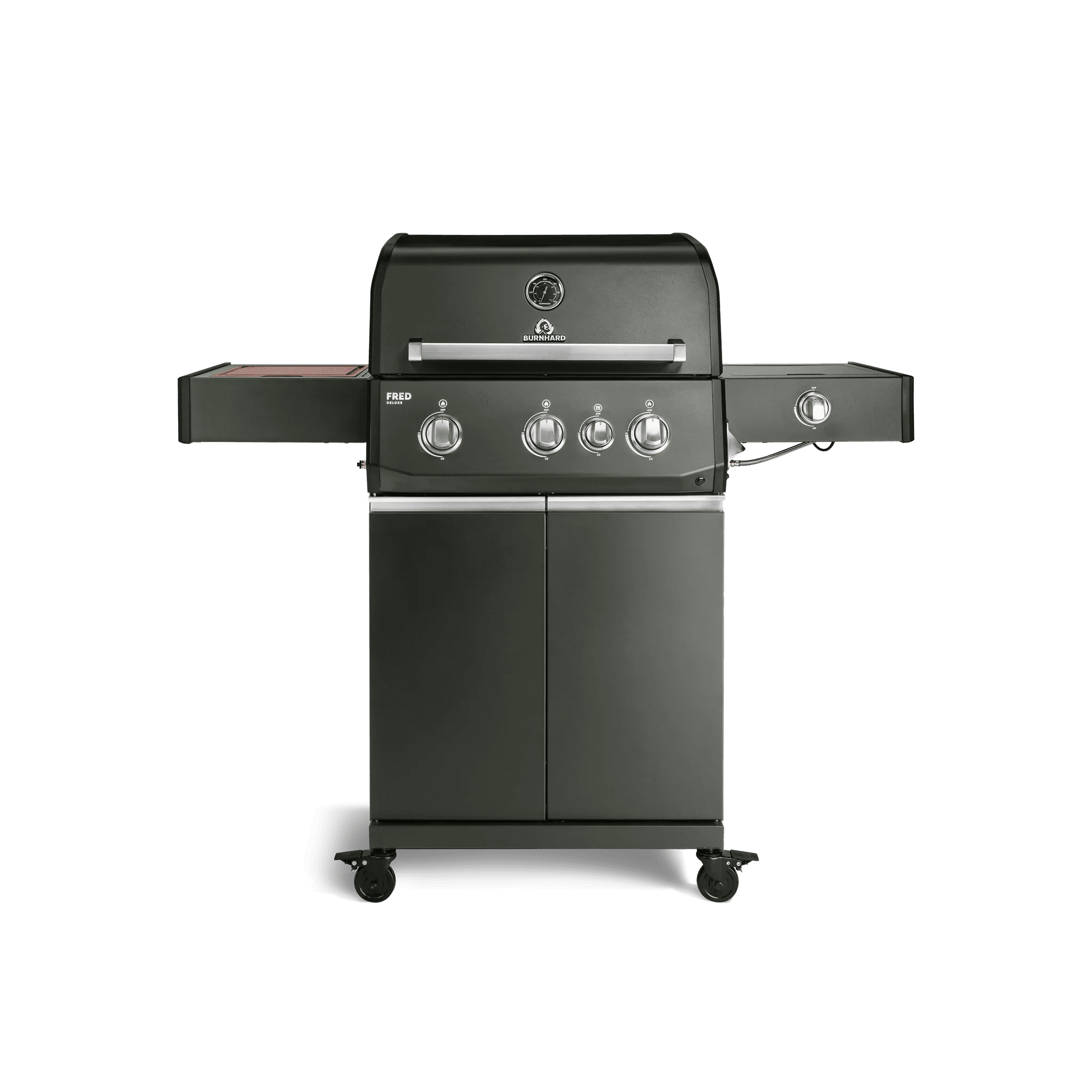 Burnhard FRED Deluxe Gasgrill 3 - Brenner Green Edition mit Gusseisenrost Series 4 - Grillstar.deBurnhard FRED Deluxe Gasgrill 3 - Brenner Green Edition mit Gusseisenrost Series 4BurnhardGrillstar.de
