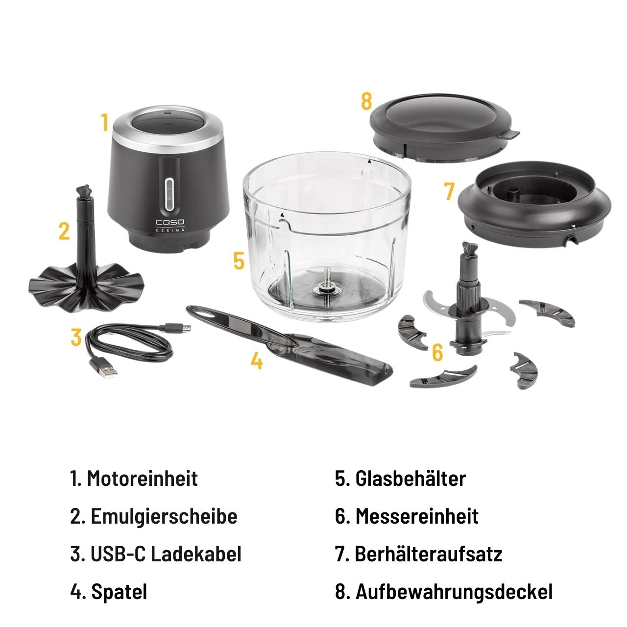 CASO Chop & Go Akku - Multizerkleinerer - Grillstar.deCASO Chop & Go Akku - MultizerkleinererCASOGrillstar.decg17474038437017472