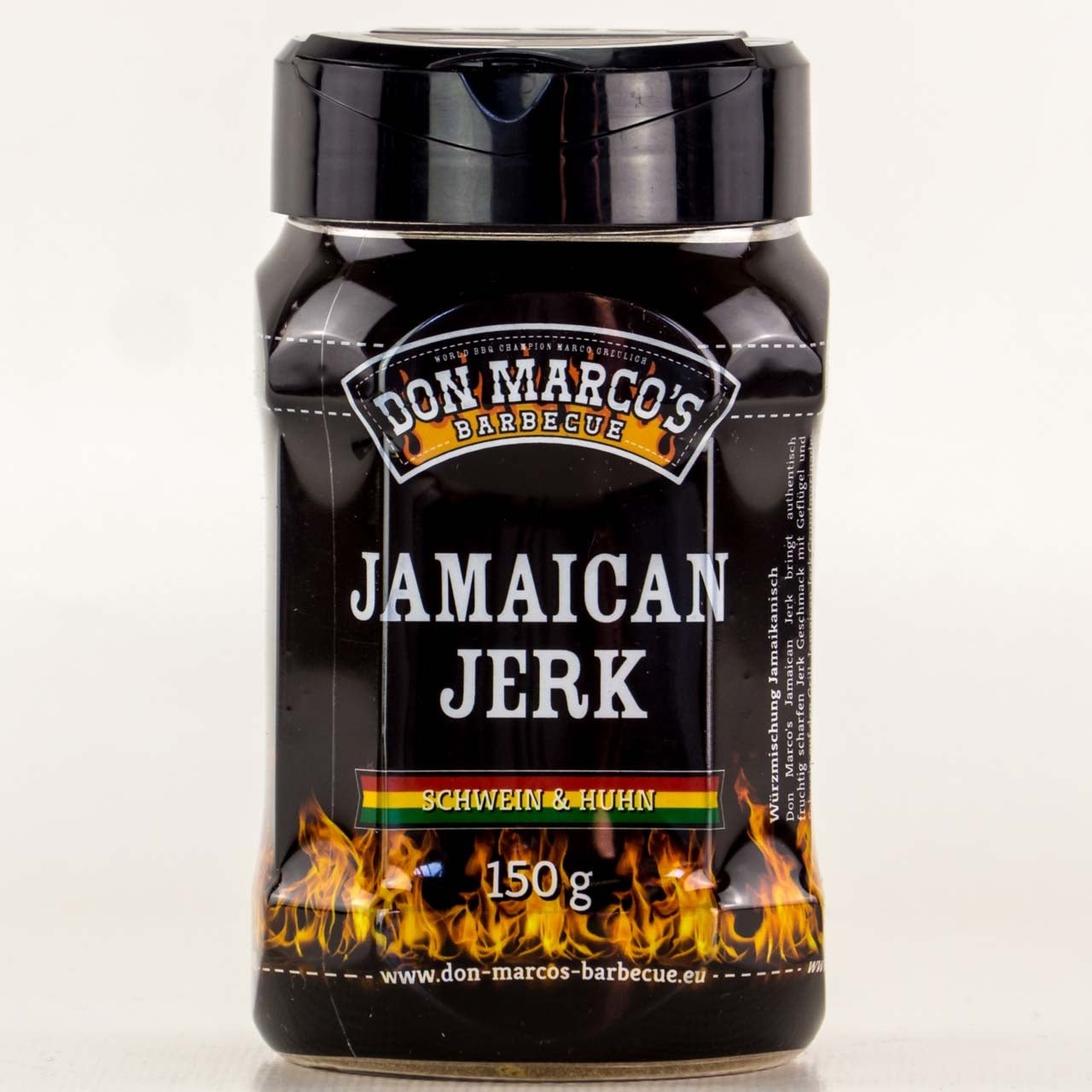 Don Marco's Jamaican Jerk, 150g Streuer - Grillstar.deDon Marco's Jamaican Jerk, 150g StreuerDon Marco'sGrillstar.dedm104 - 012 - 1504260266352800