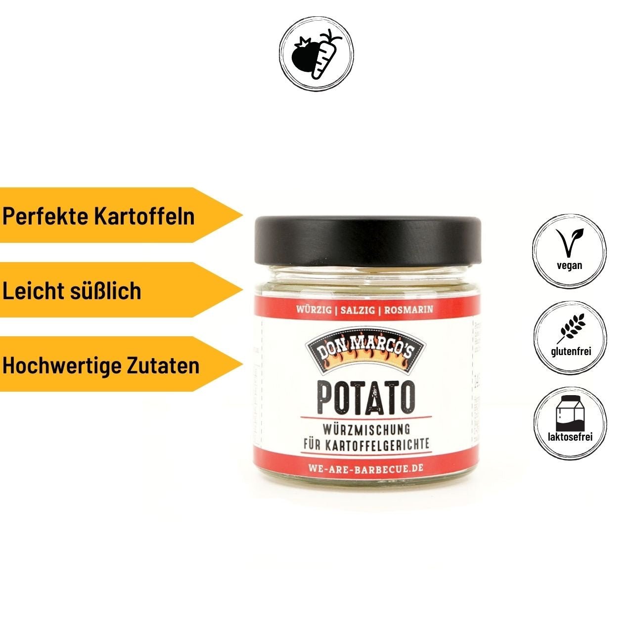 Don Marco's Potato, 145g - Grillstar.deDon Marco's Potato, 145gDon Marco'sGrillstar.dedm112 - 001 - 1454260266354736