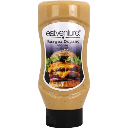 Eatventure Burger Doping, BBQ Mayonnaise, 480ml - Grillstar.deEatventure Burger Doping, BBQ Mayonnaise, 480mlGrillsauceEatventureGrillstar.de