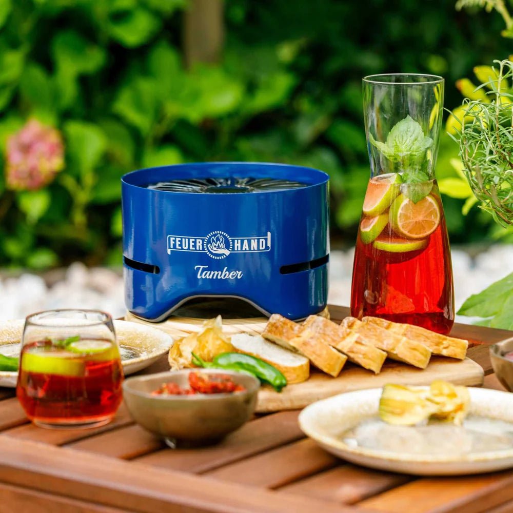Feuerhand Tamber Tischgrill, Kobaltblau - Grillstar.deFeuerhand Tamber Tischgrill, KobaltblauFeuerhandGrillstar.de