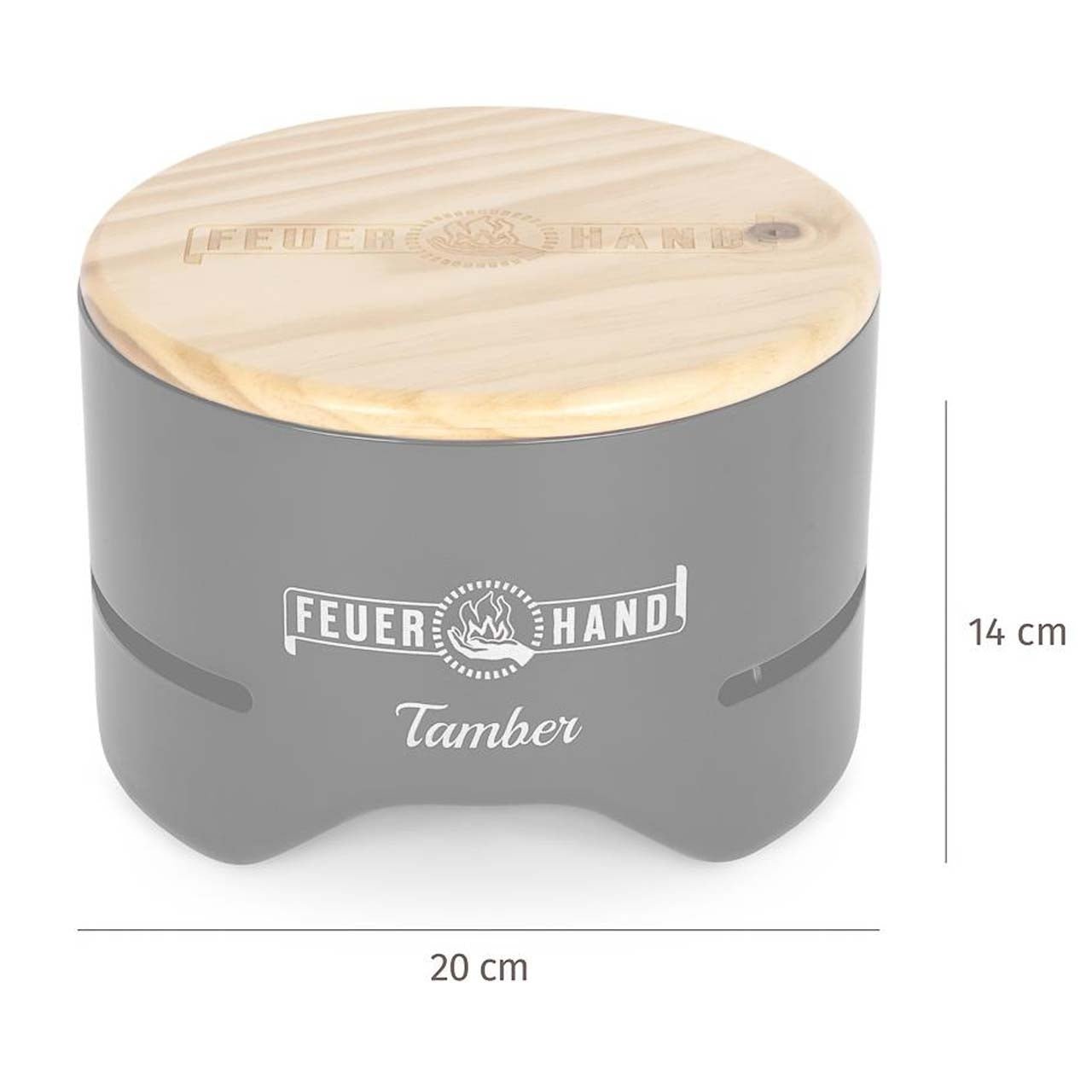 Feuerhand Tamber Tischgrill, Tiefschwarz - Grillstar.deFeuerhand Tamber Tischgrill, TiefschwarzFeuerhandGrillstar.depttamber - schwarz4250435703359