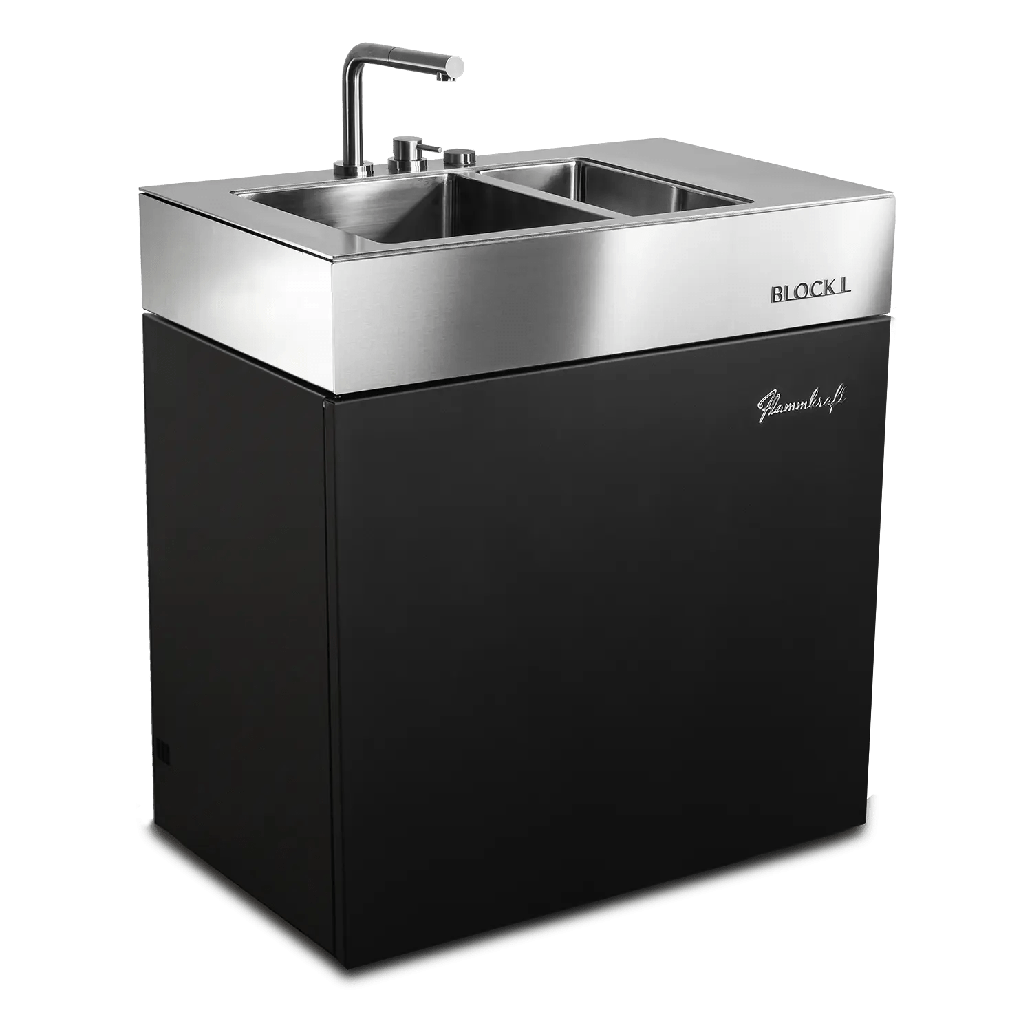 Flammkraft Block L, Elfenbeinschwarz - Grillstar.deFlammkraft Block L, ElfenbeinschwarzFlammkraftGrillstar.de