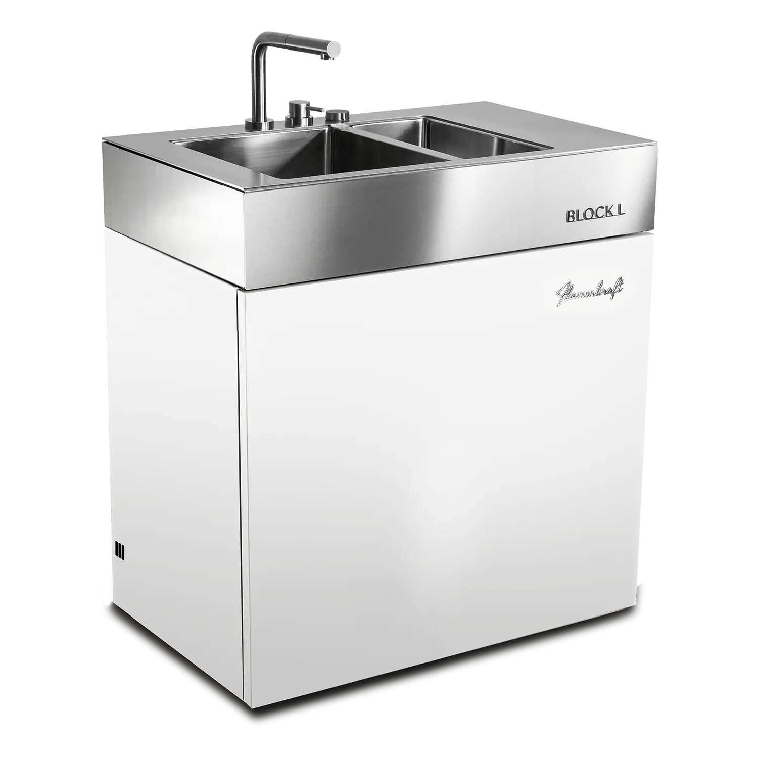 Flammkraft Block L, Elfenbeinweiß - Grillstar.deFlammkraft Block L, ElfenbeinweißFlammkraftGrillstar.de