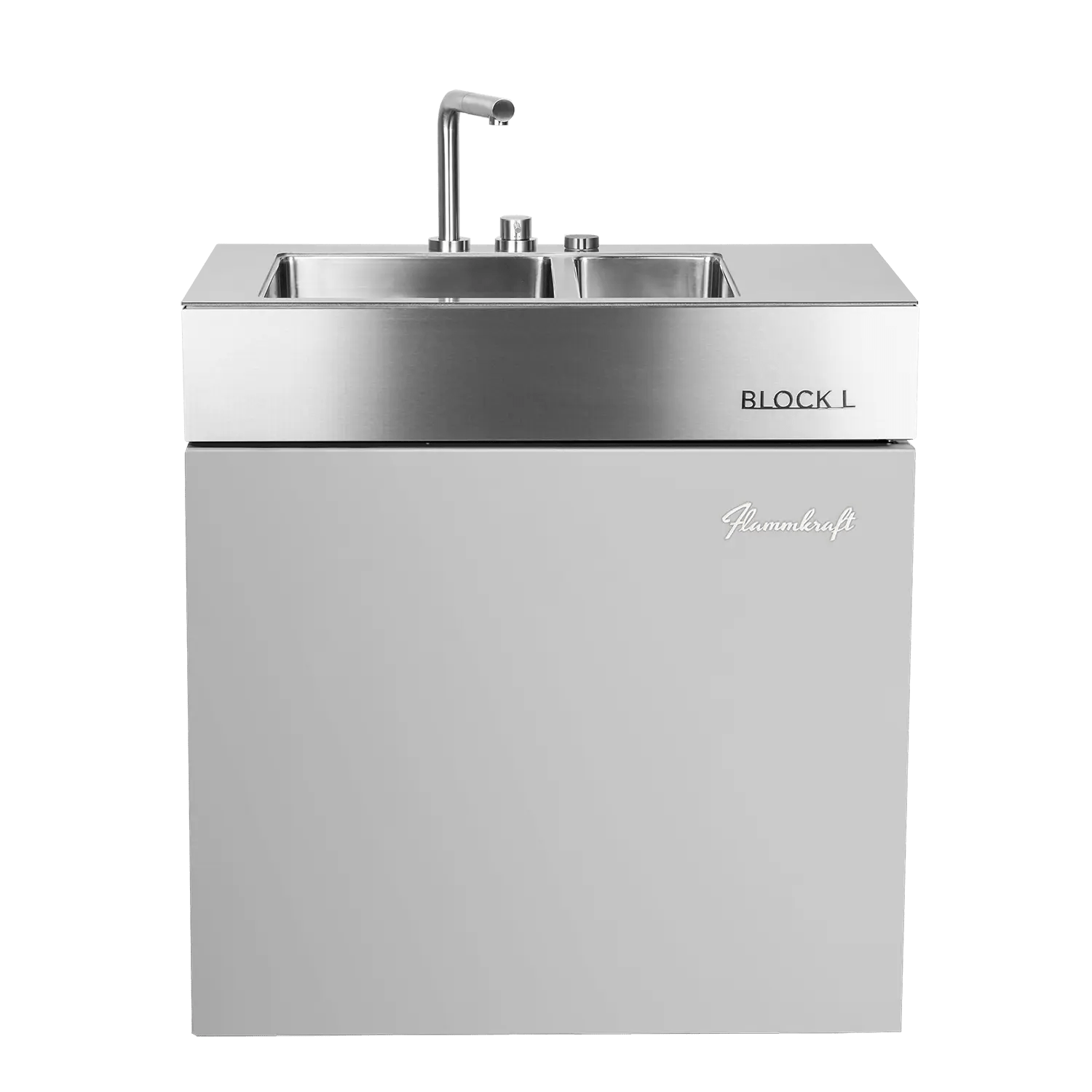 Flammkraft Block L, Lichtgrau - Grillstar.deFlammkraft Block L, LichtgrauFlammkraftGrillstar.de