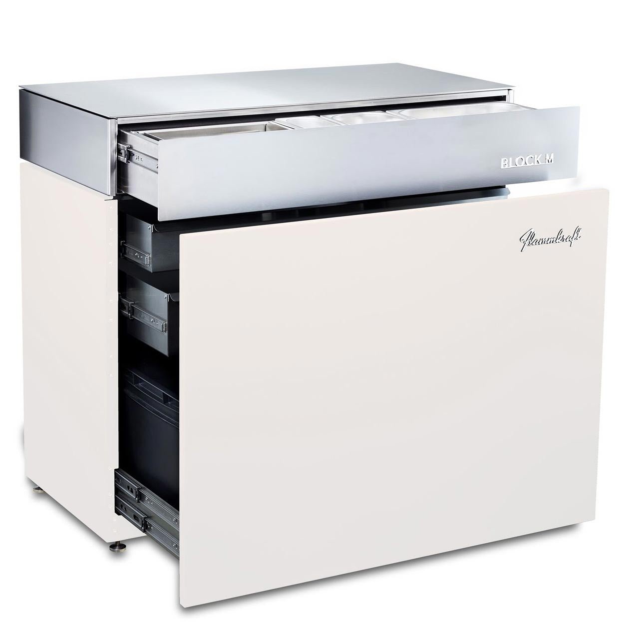 Flammkraft Block M, Elfenbeinweiß - Grillstar.deFlammkraft Block M, ElfenbeinweißFlammkraftGrillstar.defkM000030039067432226