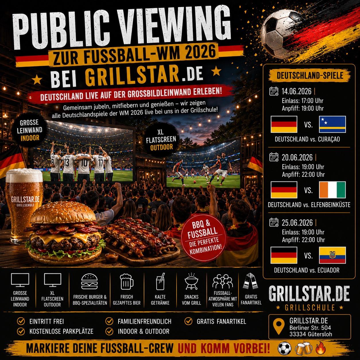 Grillstar WM 2026 Public Viewing - Grillstar.deGrillstar WM 2026 Public ViewingGrillstarGrillstar.de