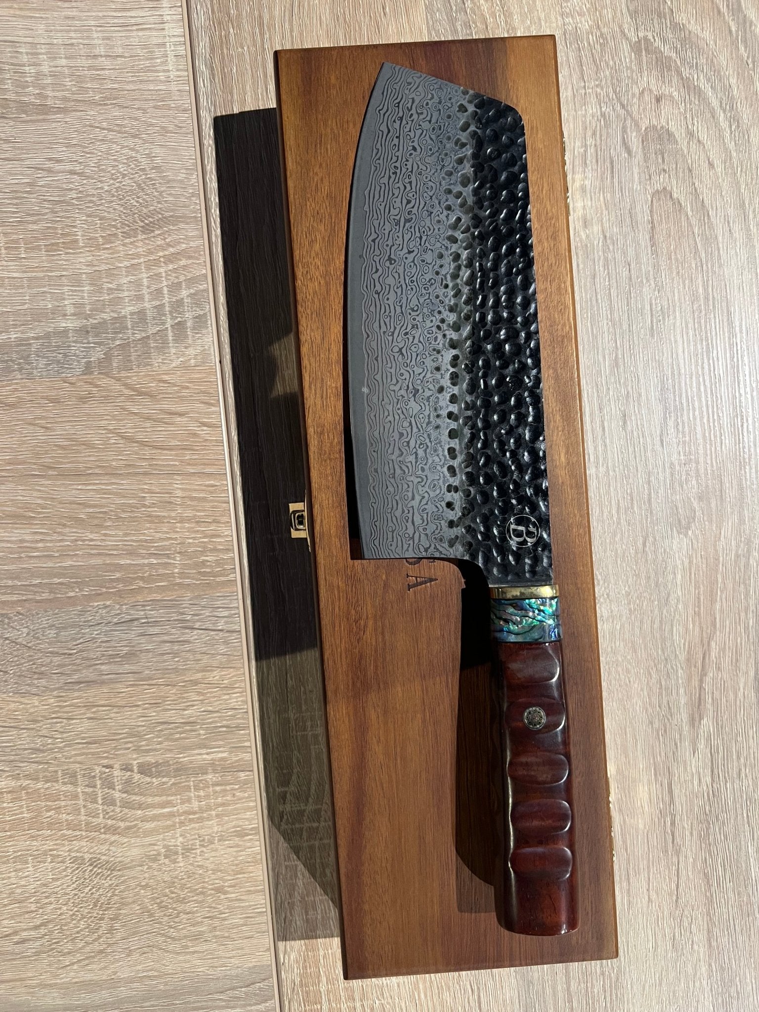 Babossa Heritage Chai Dao mit Griff aus Wüsteneisenholz