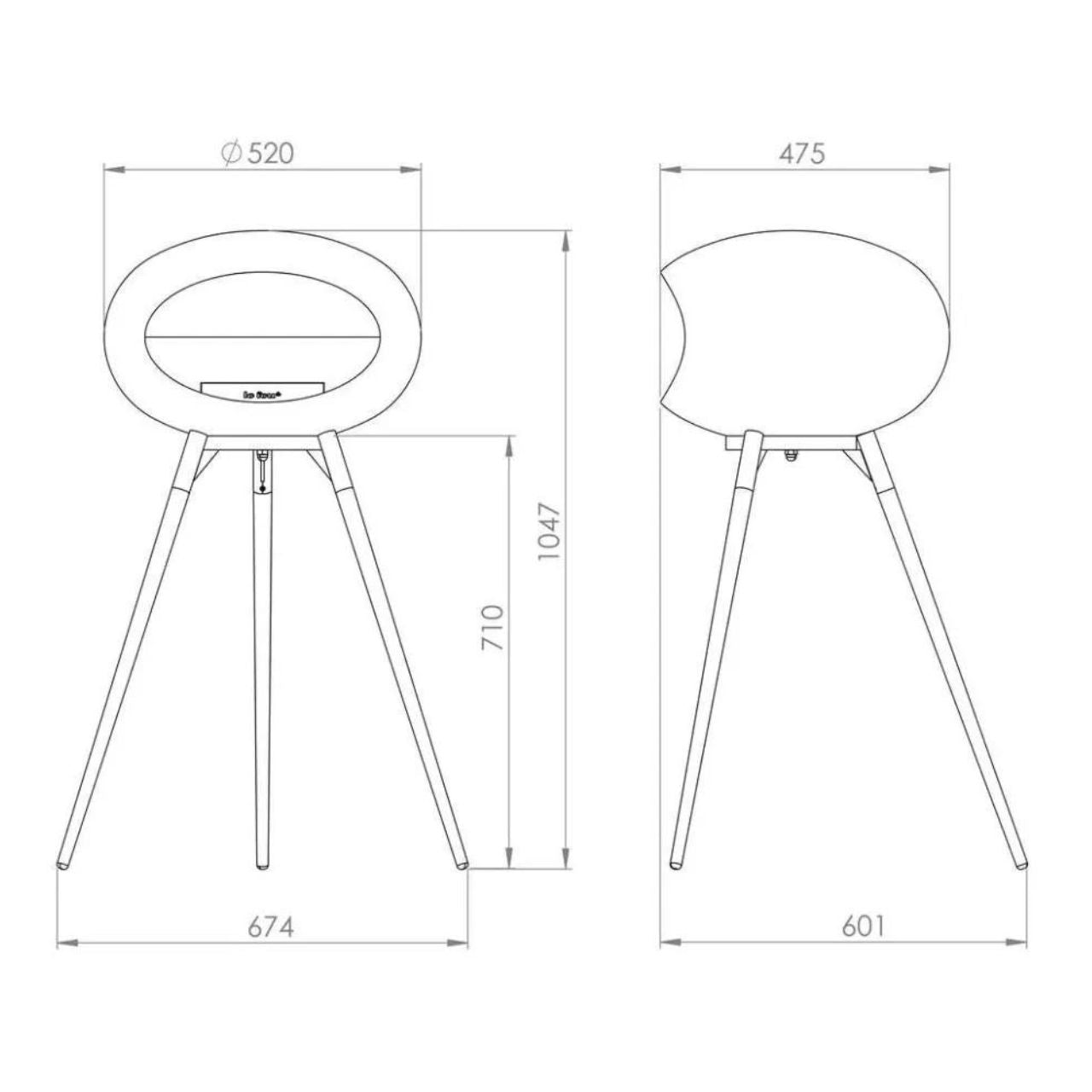 Le Feu Ground High, Mocca Rose Gold - Grillstar.deLe Feu Ground High, Mocca Rose GoldLe FeuGrillstar.de8002135713958002136