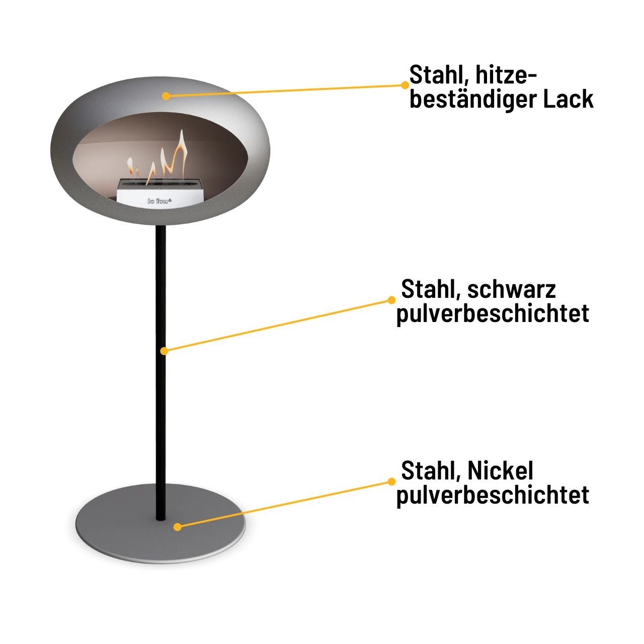 Le Feu Ground Steel, High Nickel Black - Grillstar.deLe Feu Ground Steel, High Nickel BlackLe FeuGrillstar.de8002875713958002877