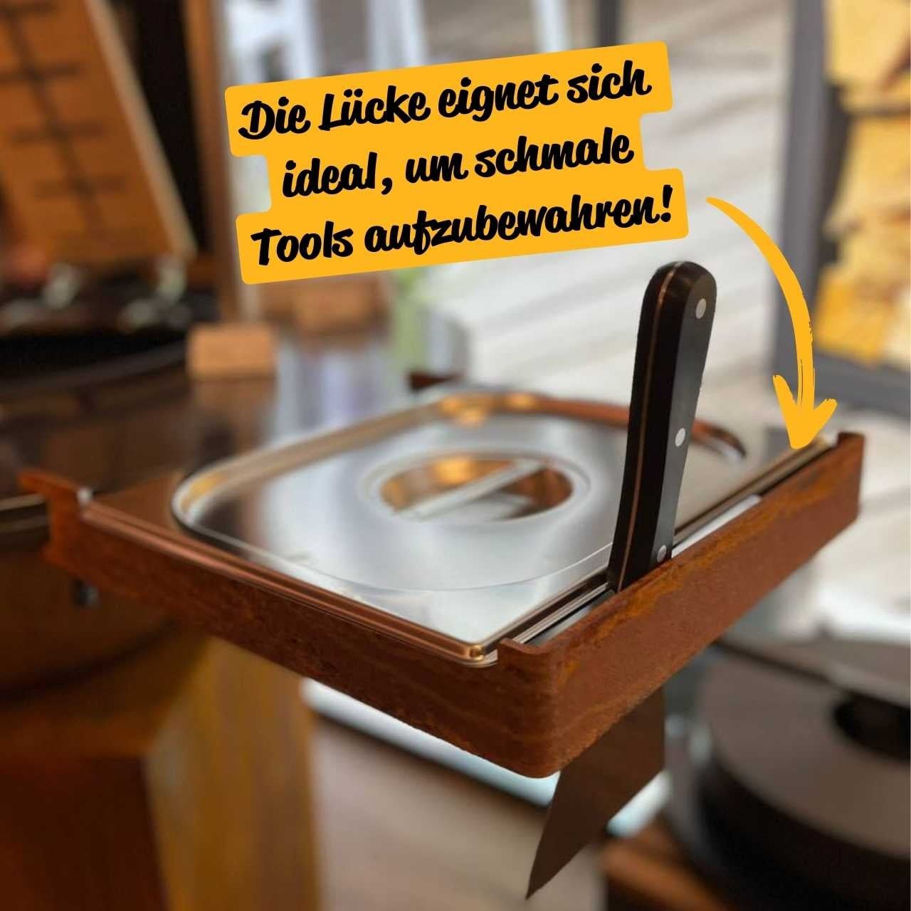 Manax Grillbar Halterung Ofyr Premium - Set Cortenstahl - Grillstar.deManax Grillbar Halterung Ofyr Premium - Set CortenstahlManaxGrillstar.de122814262416740116