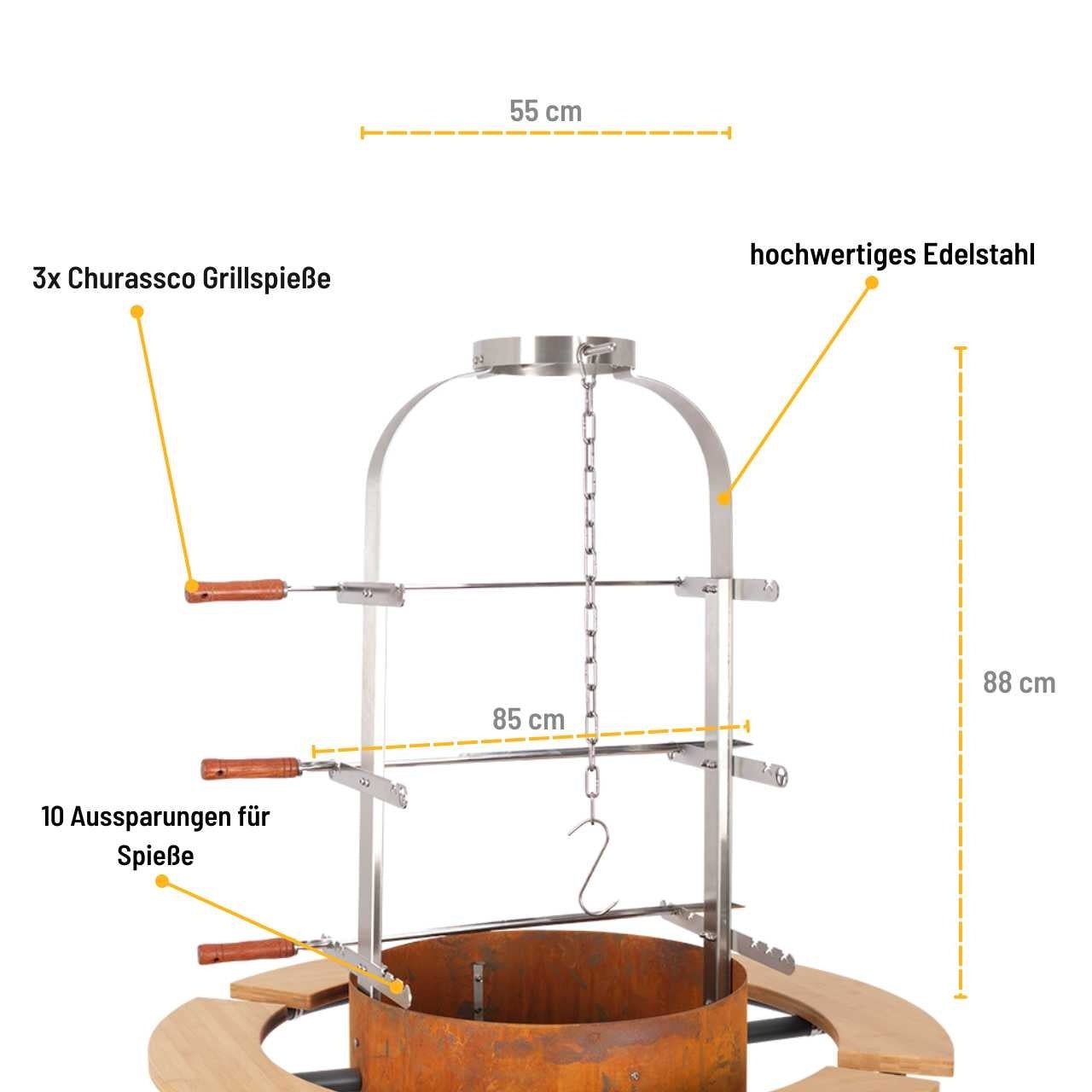 Moesta Asado Grillaufsatz für Bandit FirePlace - Grillstar.deMoesta Asado Grillaufsatz für Bandit FirePlaceMoestaGrillstar.deMO198774260664772330