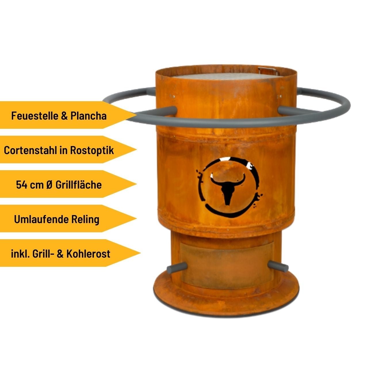 Moesta Bandit FirePlace, 56cm - Grillstar.deMoesta Bandit FirePlace, 56cmMoestaGrillstar.deMO196404260664771234