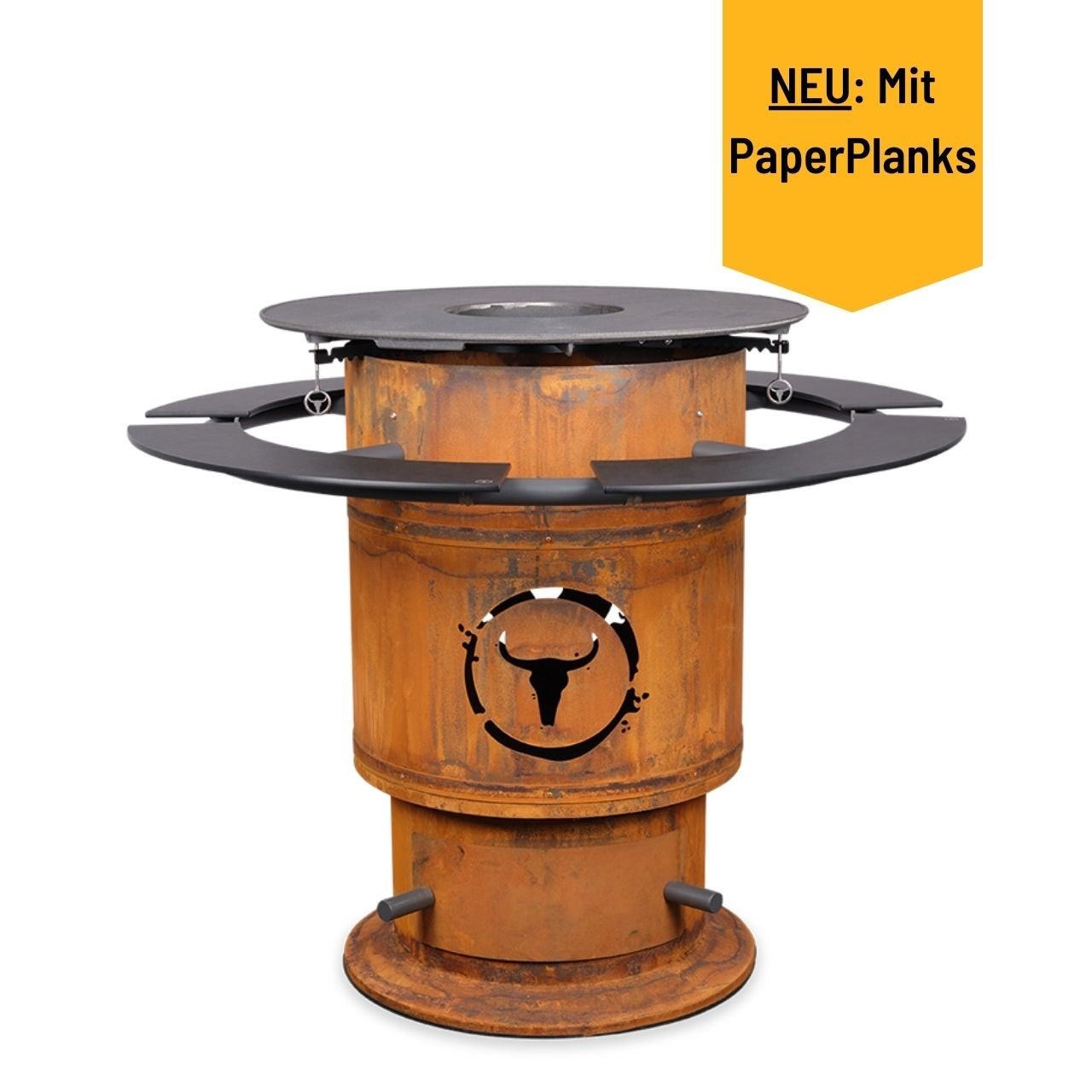 Moesta Bandit FirePlace inkl. Ablagen PaperPlank, schwarz & BBQ - Disk - Grillstar.deMoesta Bandit FirePlace inkl. Ablagen PaperPlank, schwarz & BBQ - DiskMoestaGrillstar.de199304260664772569