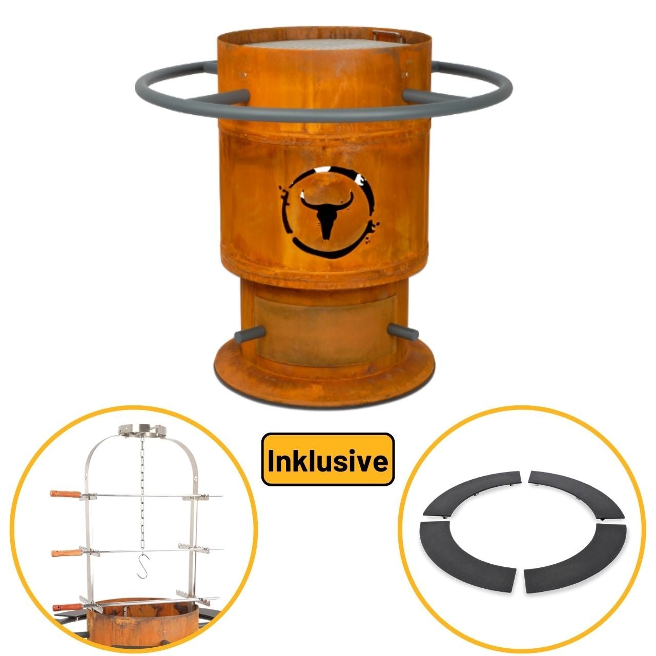 Moesta Bandit FirePlace Set, inkl. Ablagebrett PaperPlank & Asado - Aufsatz - Grillstar.deMoesta Bandit FirePlace Set, inkl. Ablagebrett PaperPlank & Asado - AufsatzMoestaGrillstar.de198864260664772354