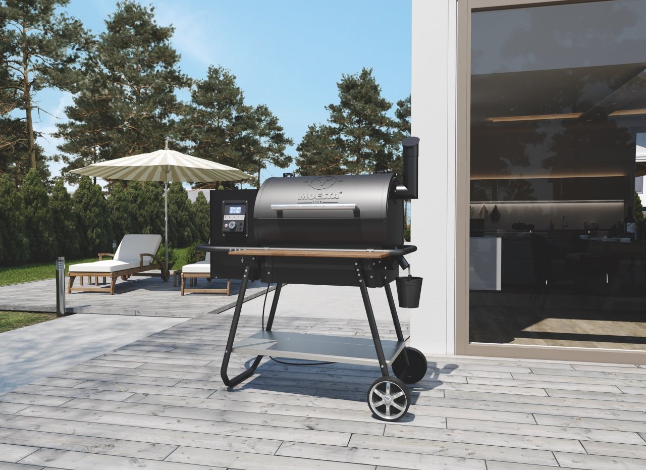 Moesta Sheriff Pellet Smoker, Sparbundle (neuestes Modell) - Grillstar.deMoesta Sheriff Pellet Smoker, Sparbundle (neuestes Modell)MoestaGrillstar.de19896