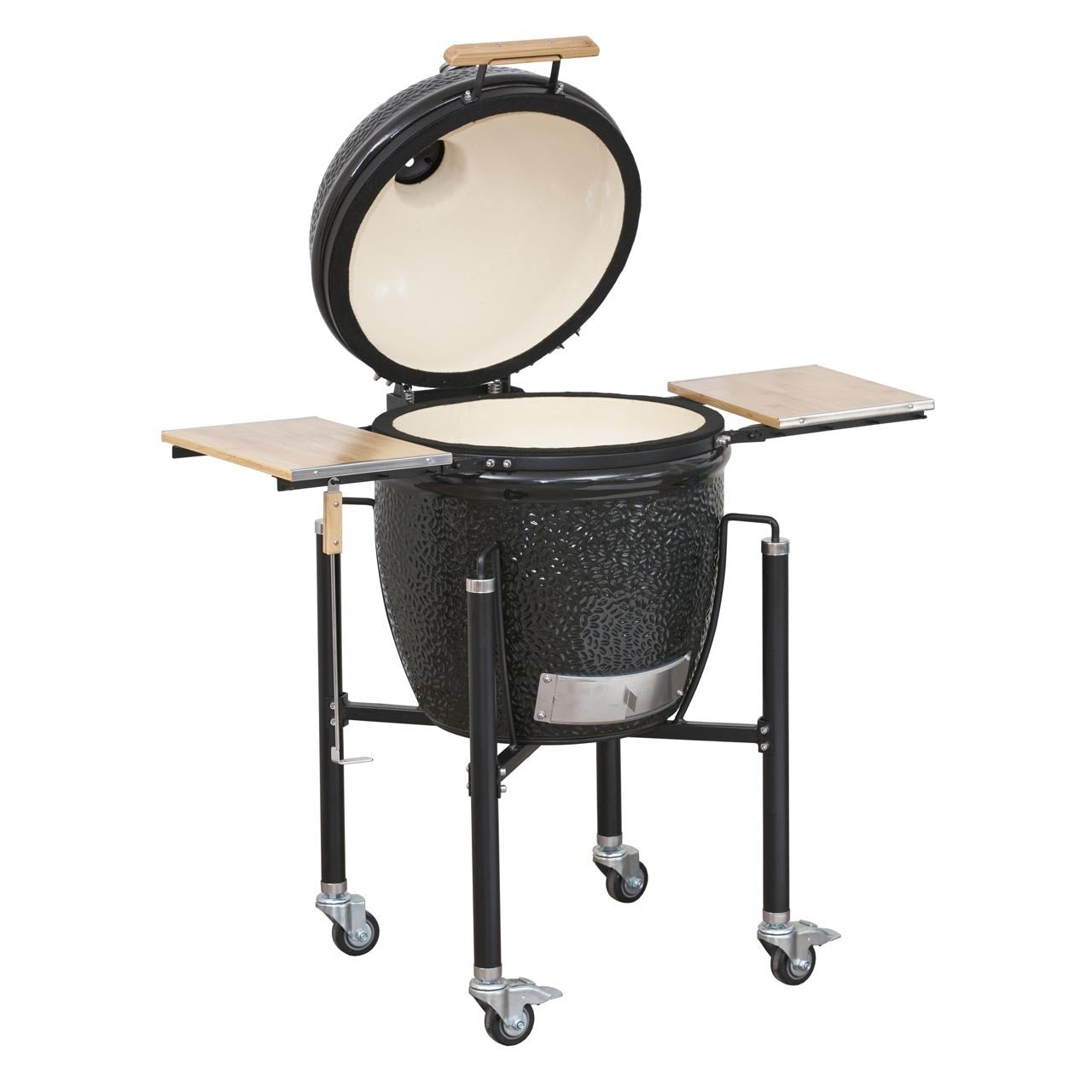 Monolith Basic inkl. Gestell und Seitentische, Schwarz - Grillstar.deMonolith Basic inkl. Gestell und Seitentische, SchwarzMonolithGrillstar.de201000 - BASIC4260444581619