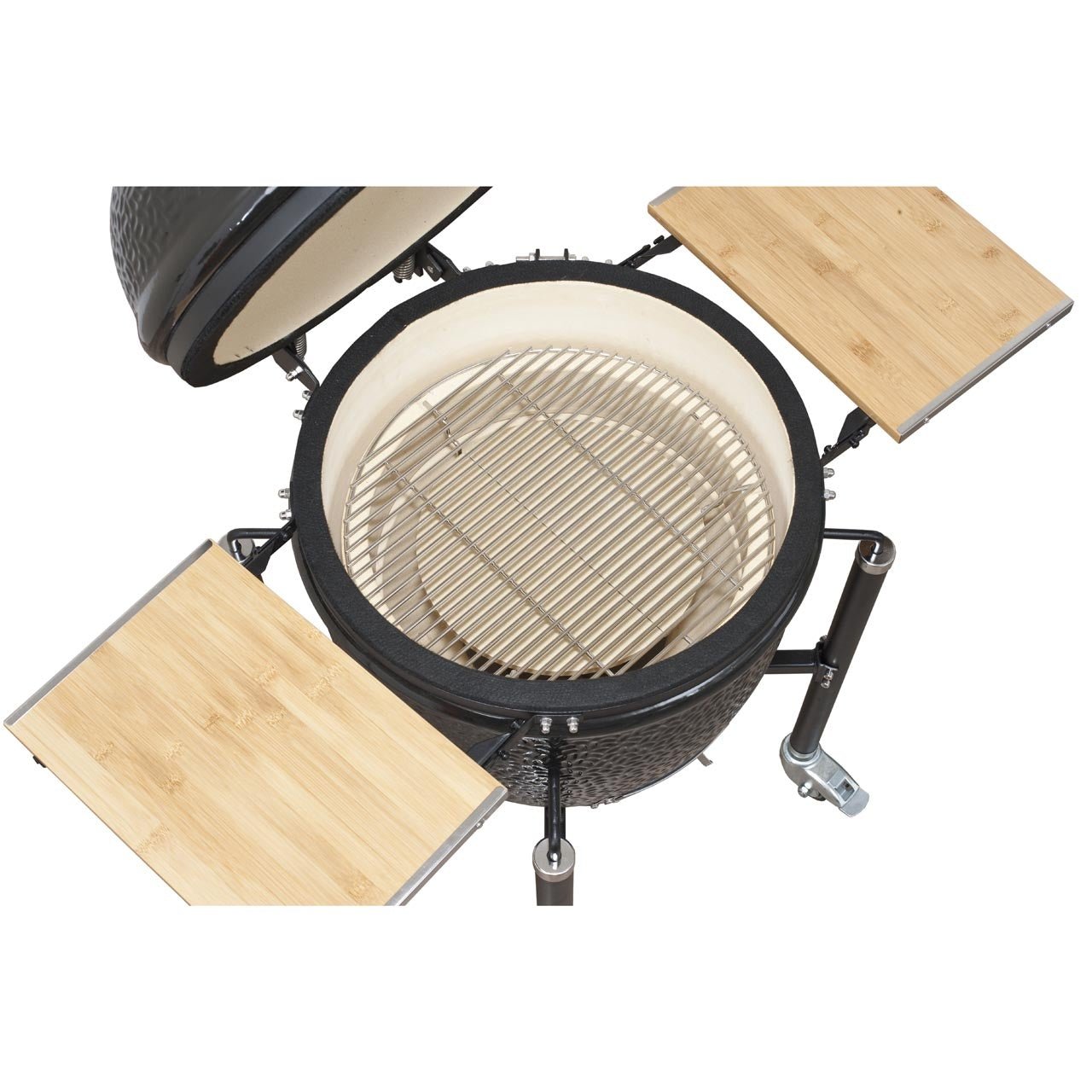 Monolith Basic inkl. Gestell und Seitentische, Schwarz - Grillstar.deMonolith Basic inkl. Gestell und Seitentische, SchwarzMonolithGrillstar.de201000 - BASIC4260444581619