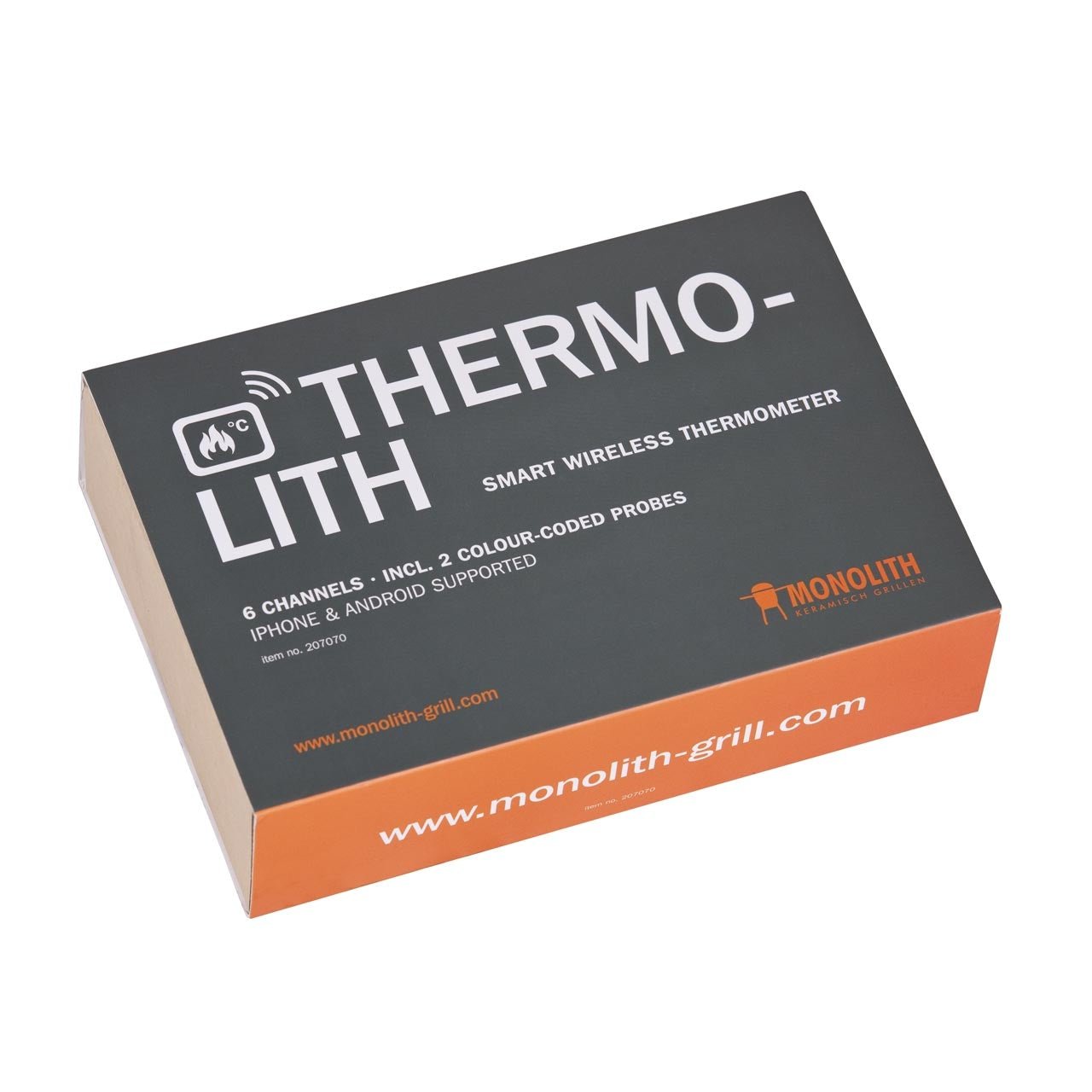 Monolith Thermo - Lith Bluetooth Thermometer - Grillstar.deMonolith Thermo - Lith Bluetooth ThermometerMonolithGrillstar.de207070m4260444581268