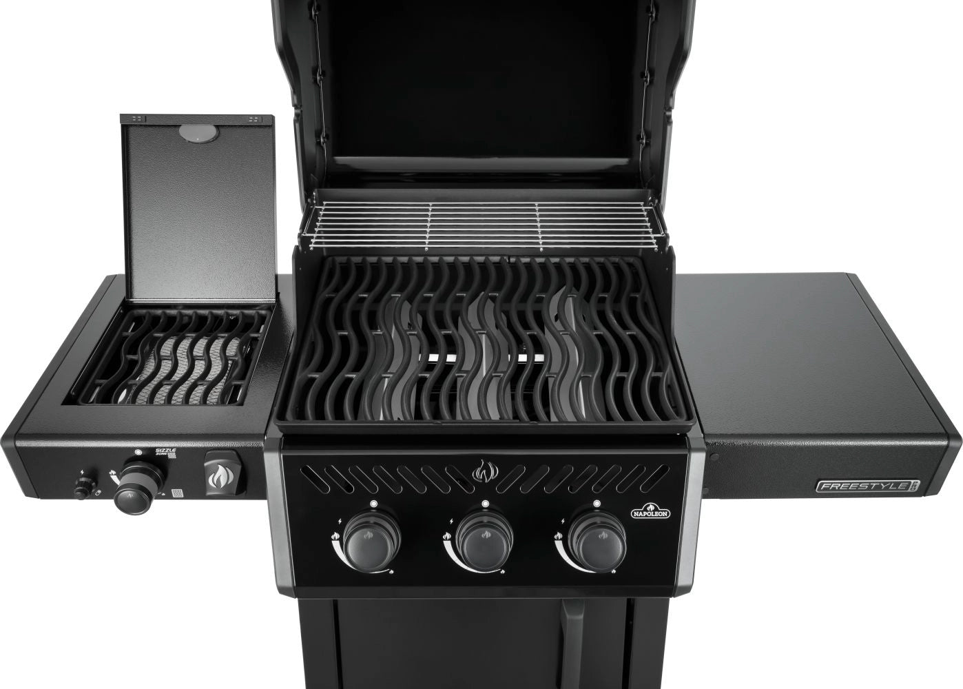 Napoleon Freestyle PRO 365, 3 Hauptbrenner, SIZZLE ZONE und Tür, schwarz | 2026 - Grillstar.deNapoleon Freestyle PRO 365, 3 Hauptbrenner, SIZZLE ZONE und Tür, schwarz | 2026GrillNapoleonGrillstar.de