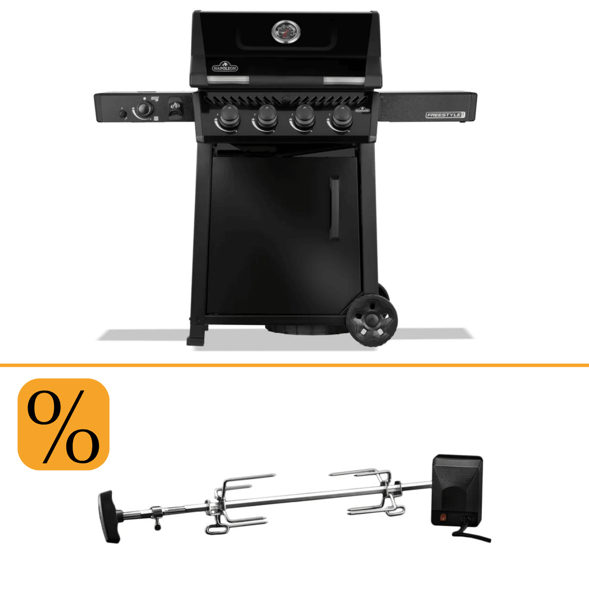 Napoleon Freestyle PRO 425 inklusive Rotisserie - Grillstar.deNapoleon Freestyle PRO 425 inklusive RotisserieNapoleonGrillstar.de