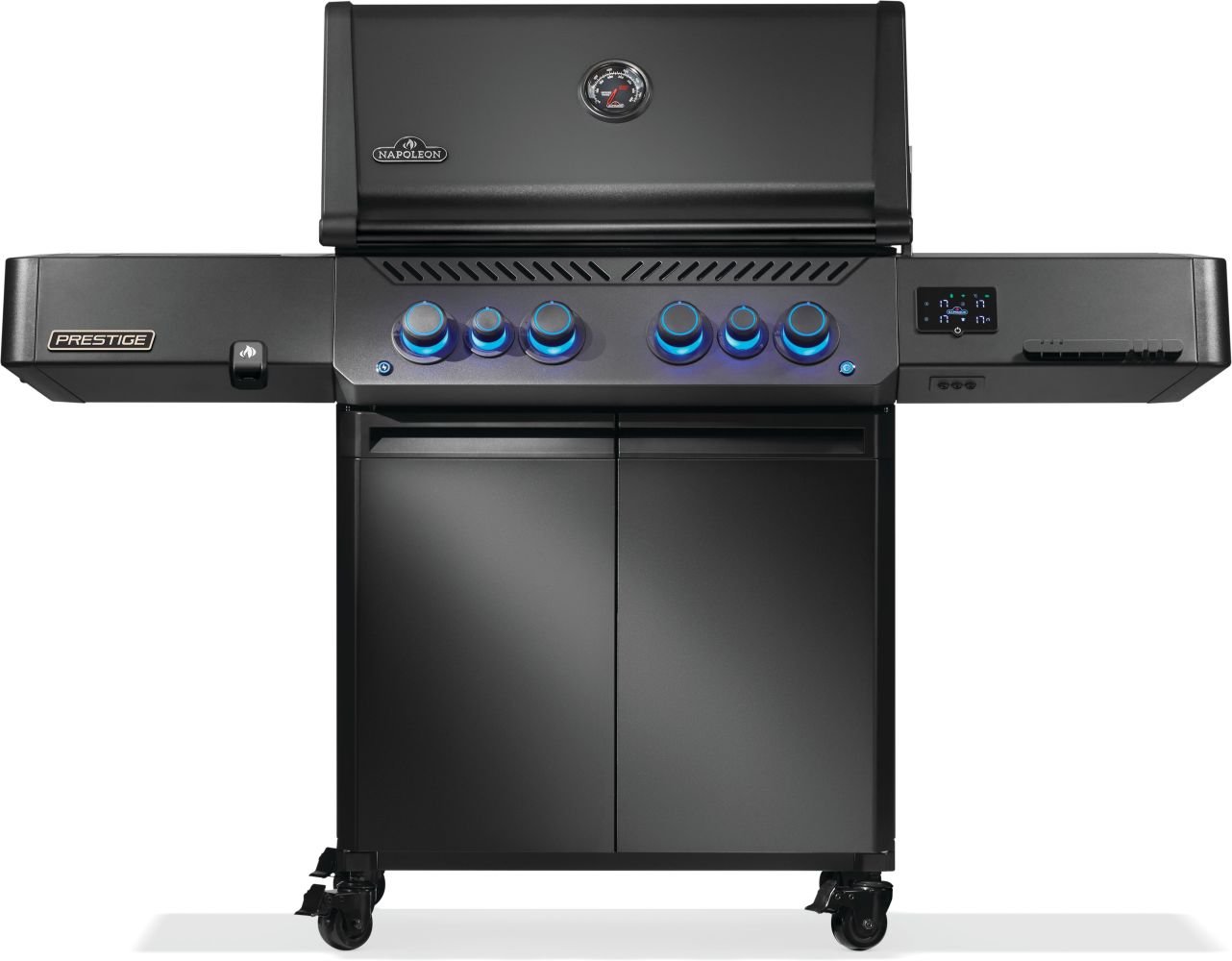 Napoleon Phantom, Prestige 500, Connected, gegossenem Edelstahl Rosten, Mattschwarz - Grillstar.deNapoleon Phantom, Prestige 500, Connected, gegossenem Edelstahl Rosten, MattschwarzNapoleonGrillstar.de